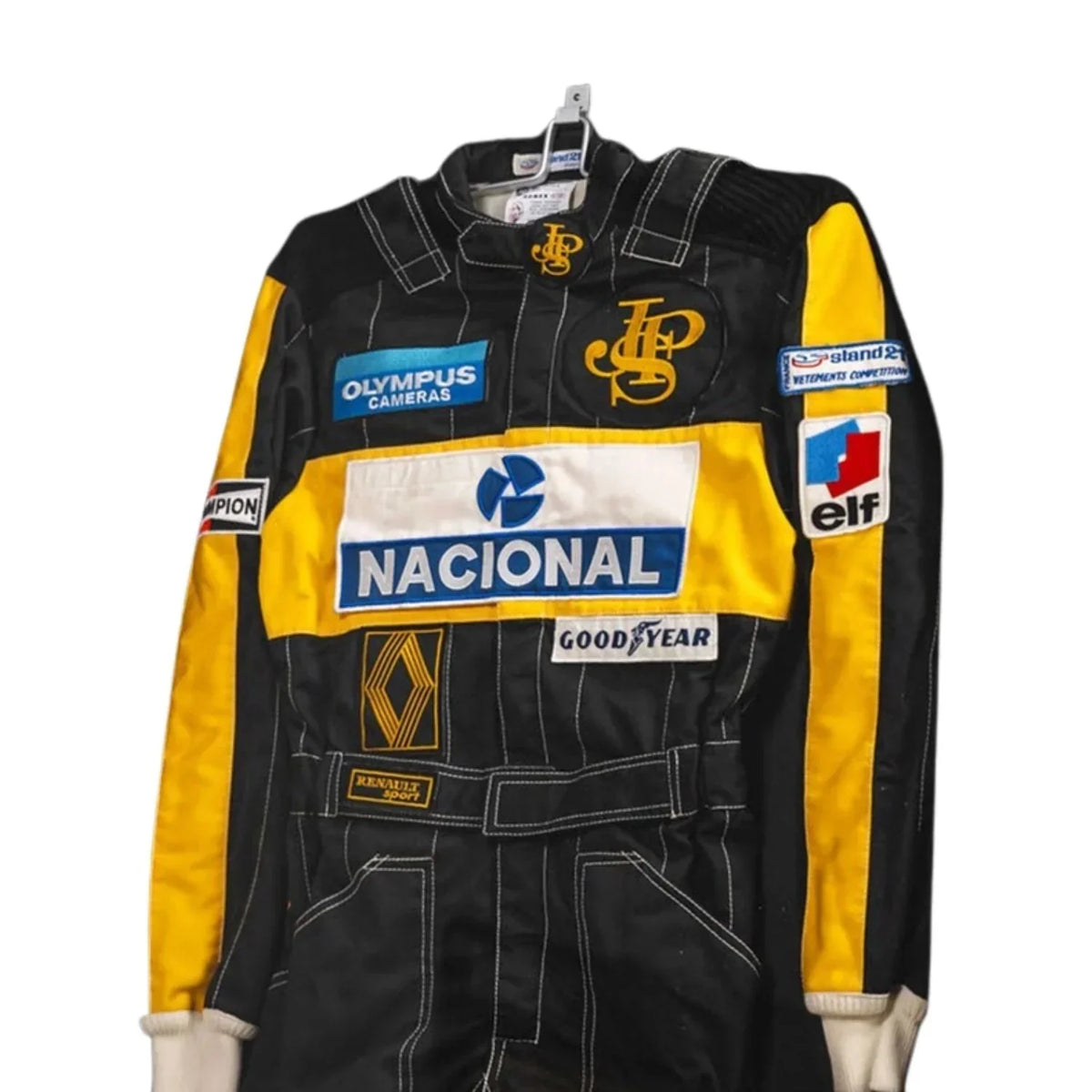 1985 Ayrton Senna F1 Racing Suit – Lotus Edition