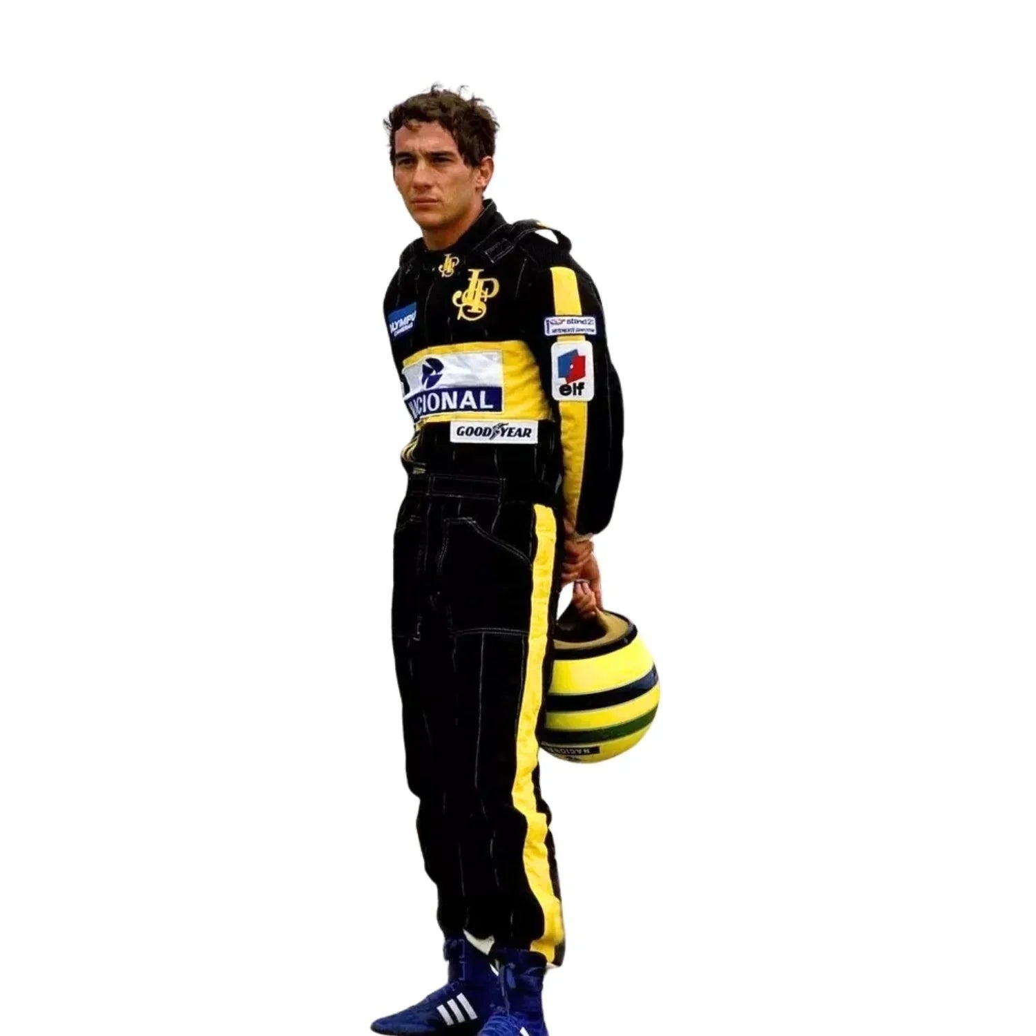 1985 Ayrton Senna F1 Racing Suit – Lotus Edition