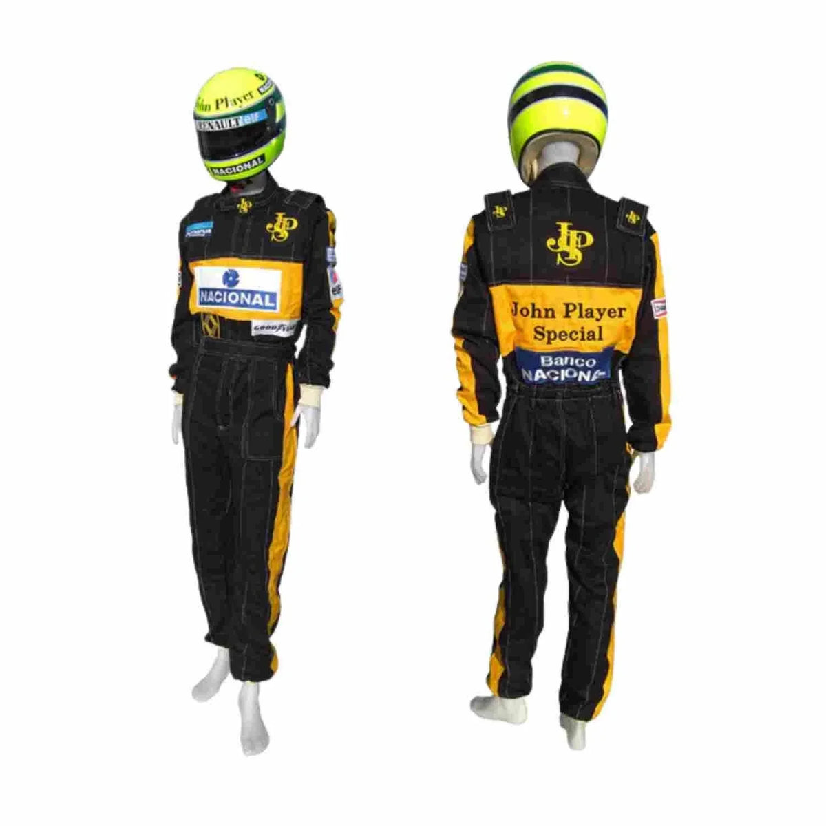 1985 Ayrton Senna F1 Racing Suit – Lotus Edition