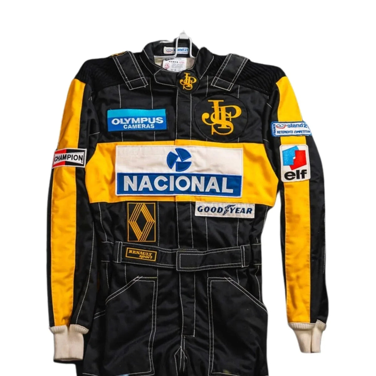 1985 Ayrton Senna F1 Racing Suit – Lotus Edition