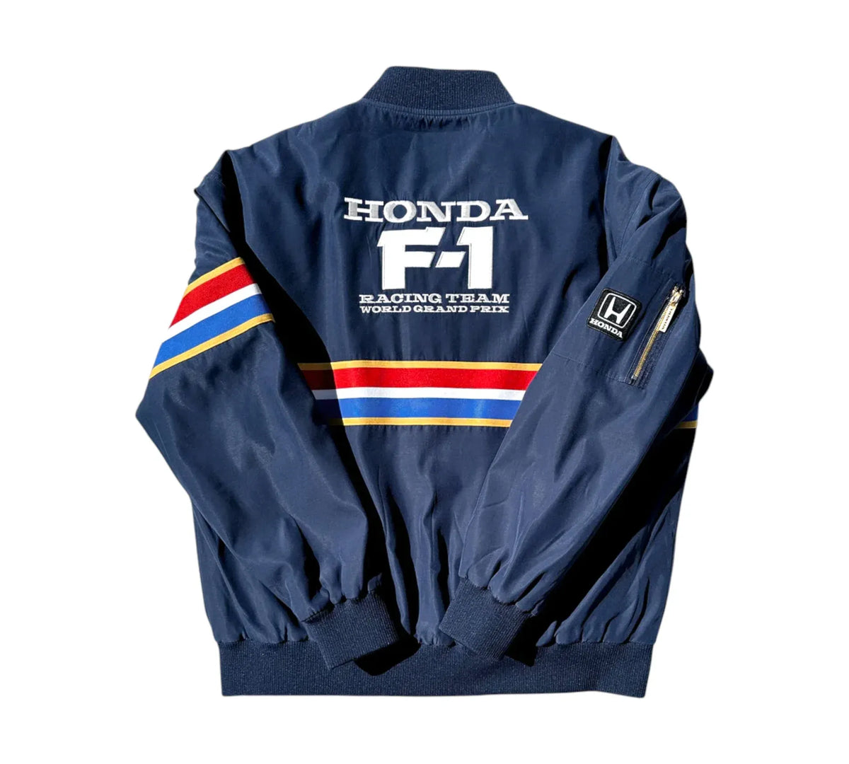 1986 Honda Formula 1 Team Blue Aviator Softshell Jacket