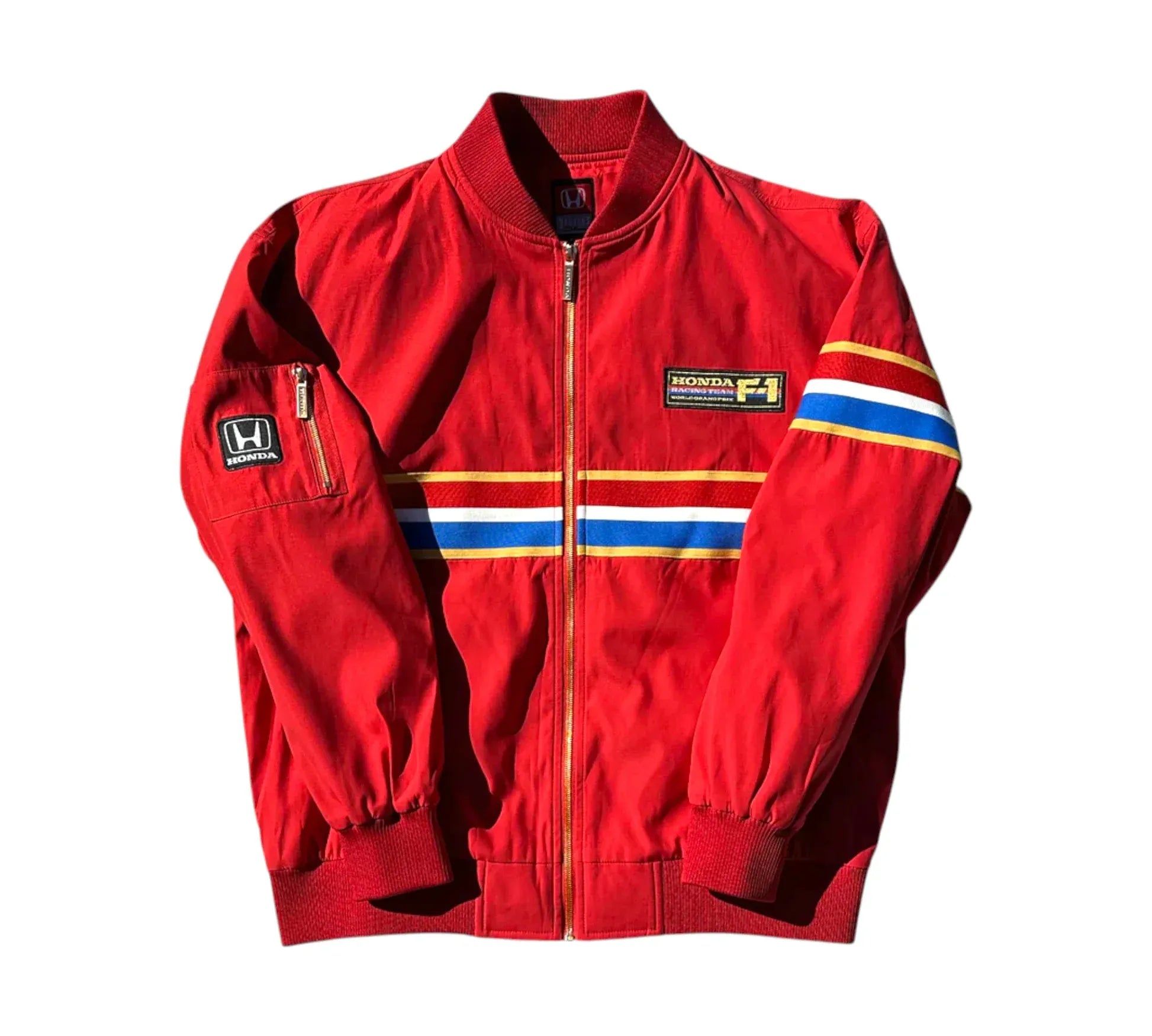 1986 Honda Formula 1 Team Red Aviator Jacket