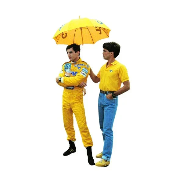 1987 Ayrton Senna F1 Racing Suit – Lotus Replica Edition
