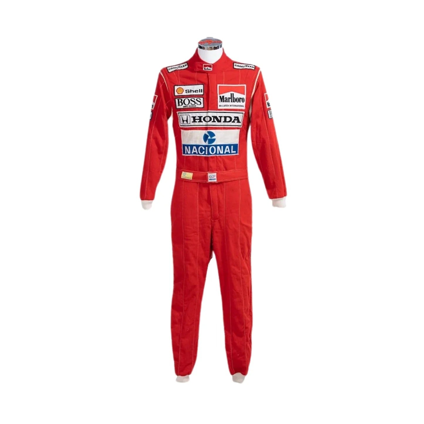 1988 Ayrton Senna McLaren F1 Racing Suit Replica