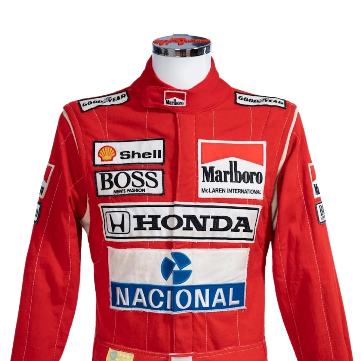 1988 Ayrton Senna McLaren F1 Racing Suit Replica