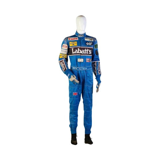 1992 Nigel Mansell Williams F1 Racing Suit Replica