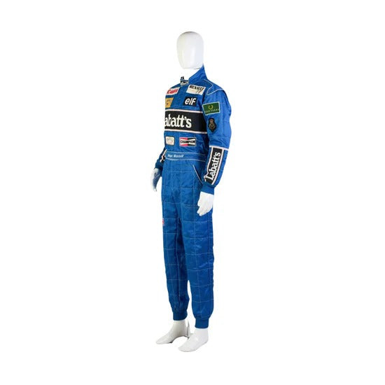1992 Nigel Mansell Williams F1 Racing Suit Replica