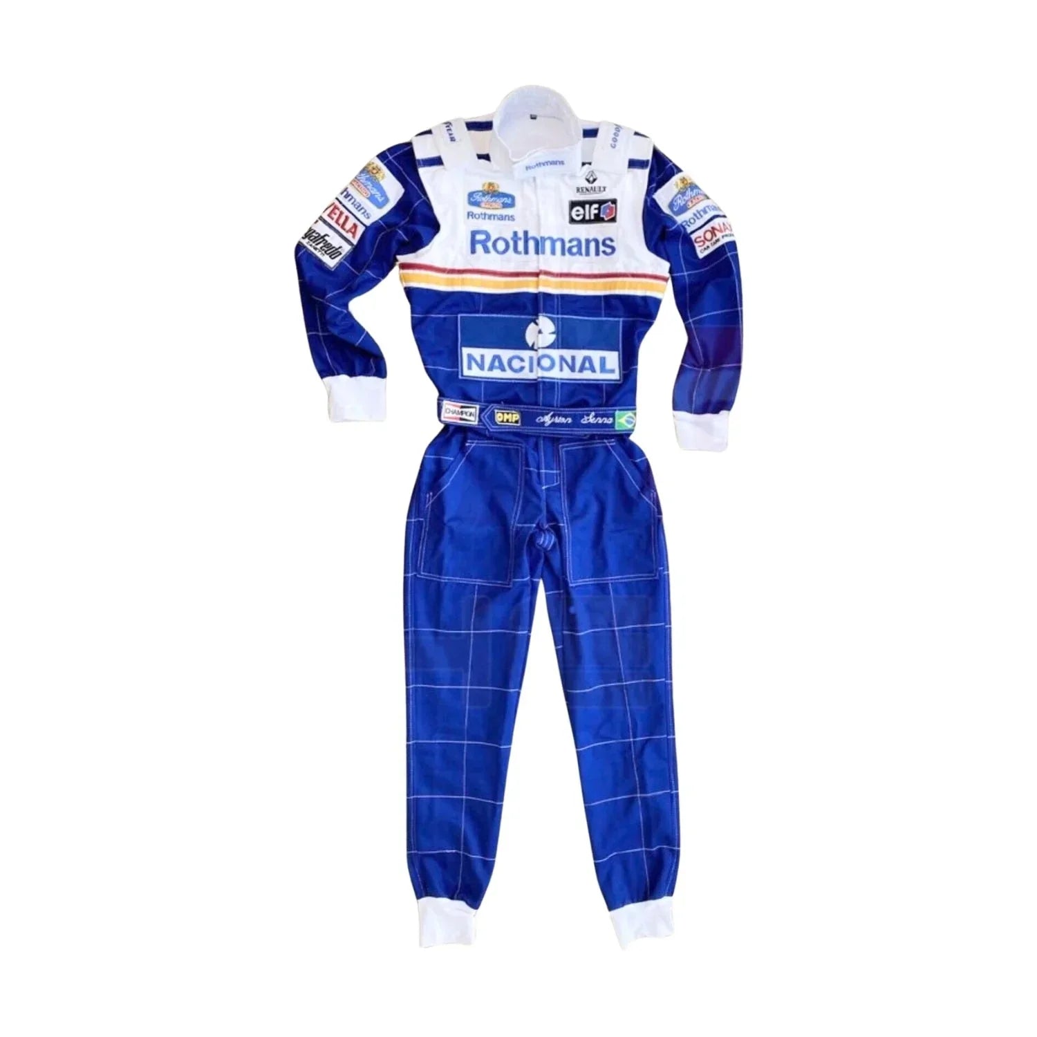 1994 Ayrton Senna Williams F1 Racing Suit Replica
