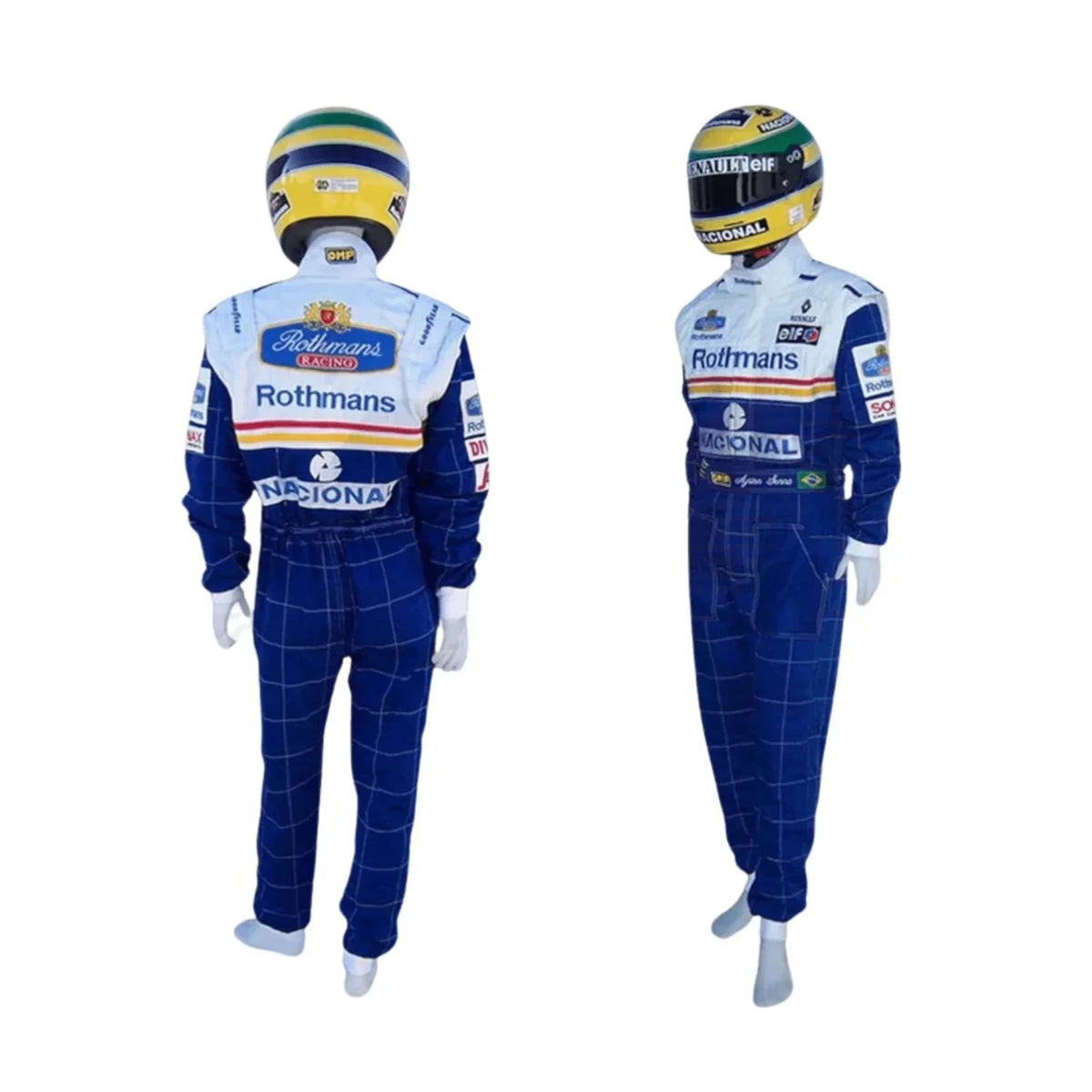 1994 Ayrton Senna Williams F1 Racing Suit Replica