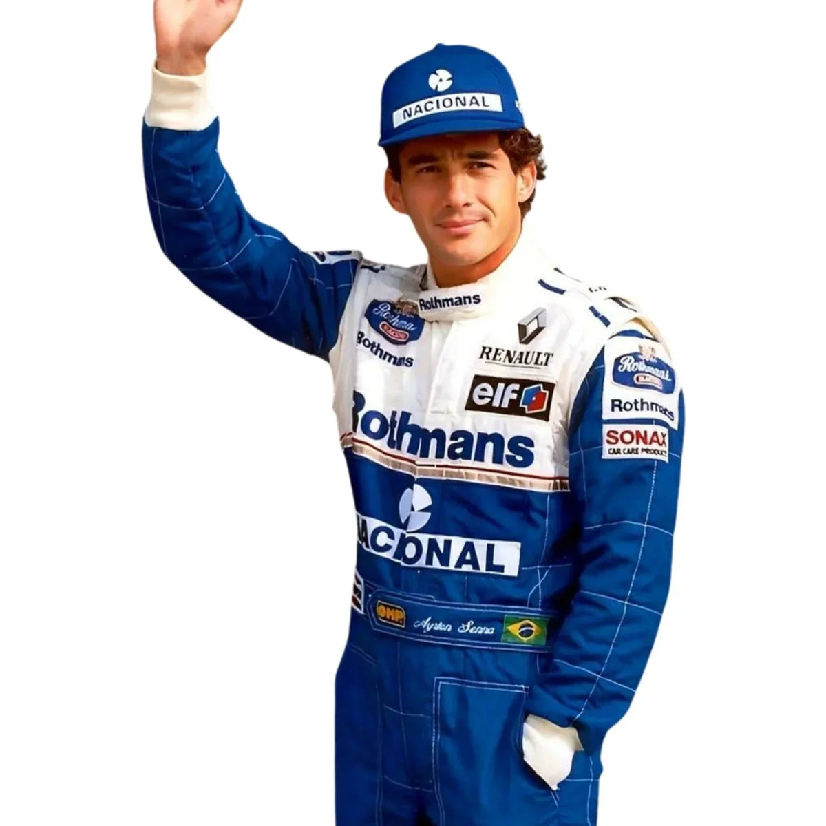 1994 Ayrton Senna Williams F1 Racing Suit Replica