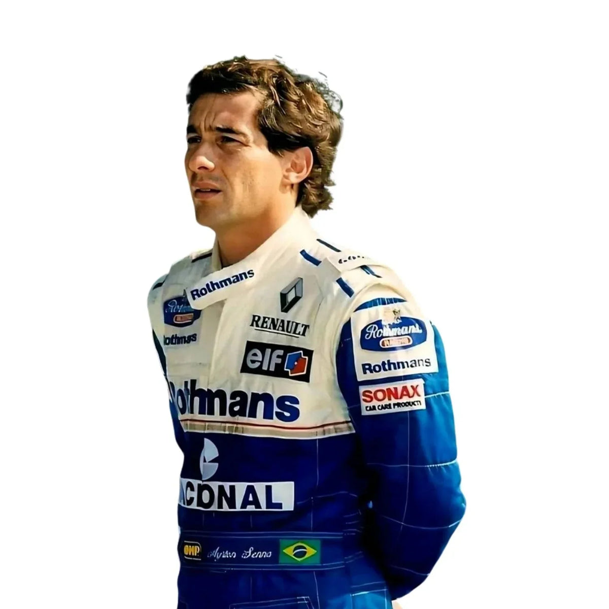 1994 Ayrton Senna Williams F1 Racing Suit Replica