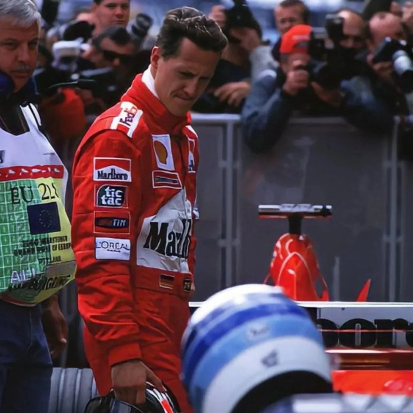 2002 Michael Schumacher Ferrari Embroidered F1 Racing Suit