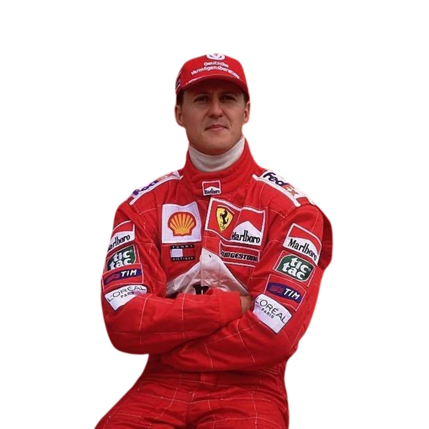 Michael Schumacher 2002 Ferrari F1 Racing Suit – Premium Replica