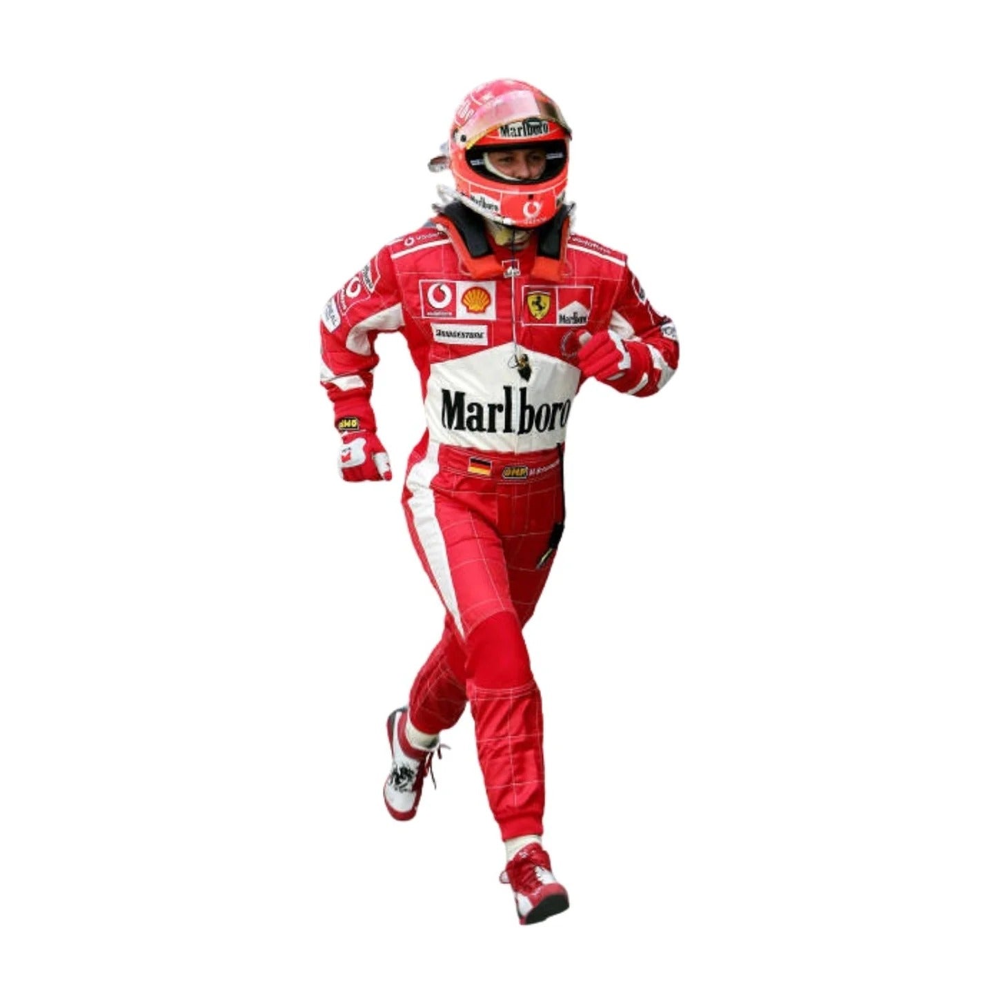 Michael Schumacher 2005 Ferrari F1 Racing Suit – Premium Replica