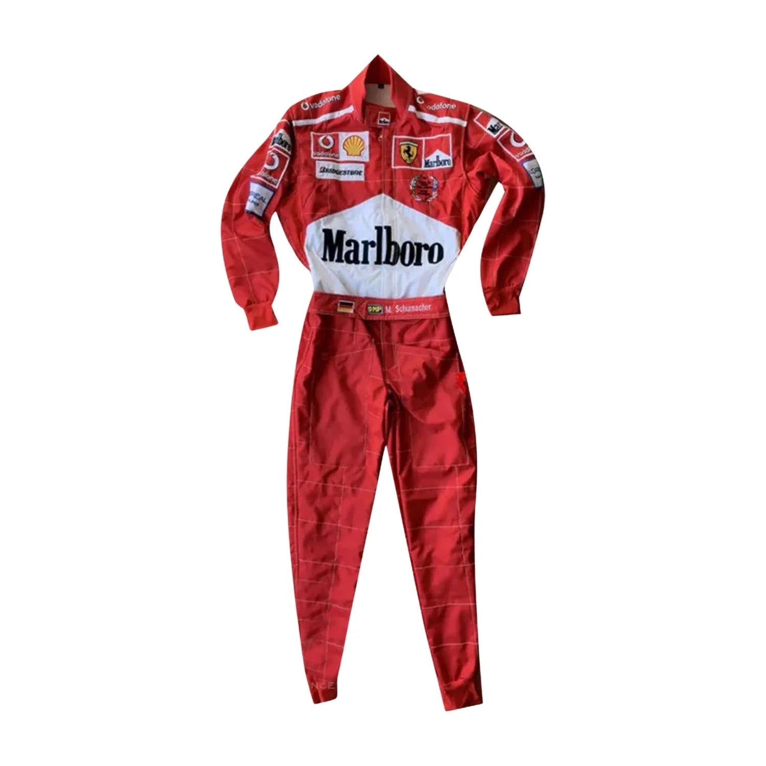 2005 Michael Schumacher Ferrari World Champion F1 Racing Suit