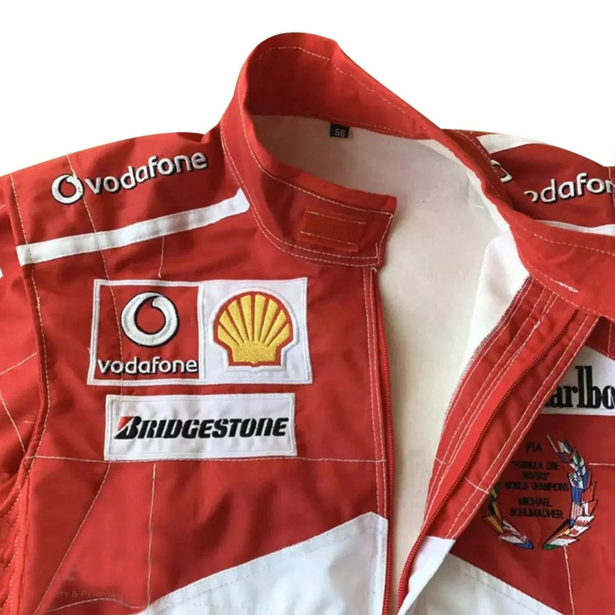2005 Michael Schumacher Ferrari World Champion F1 Racing Suit
