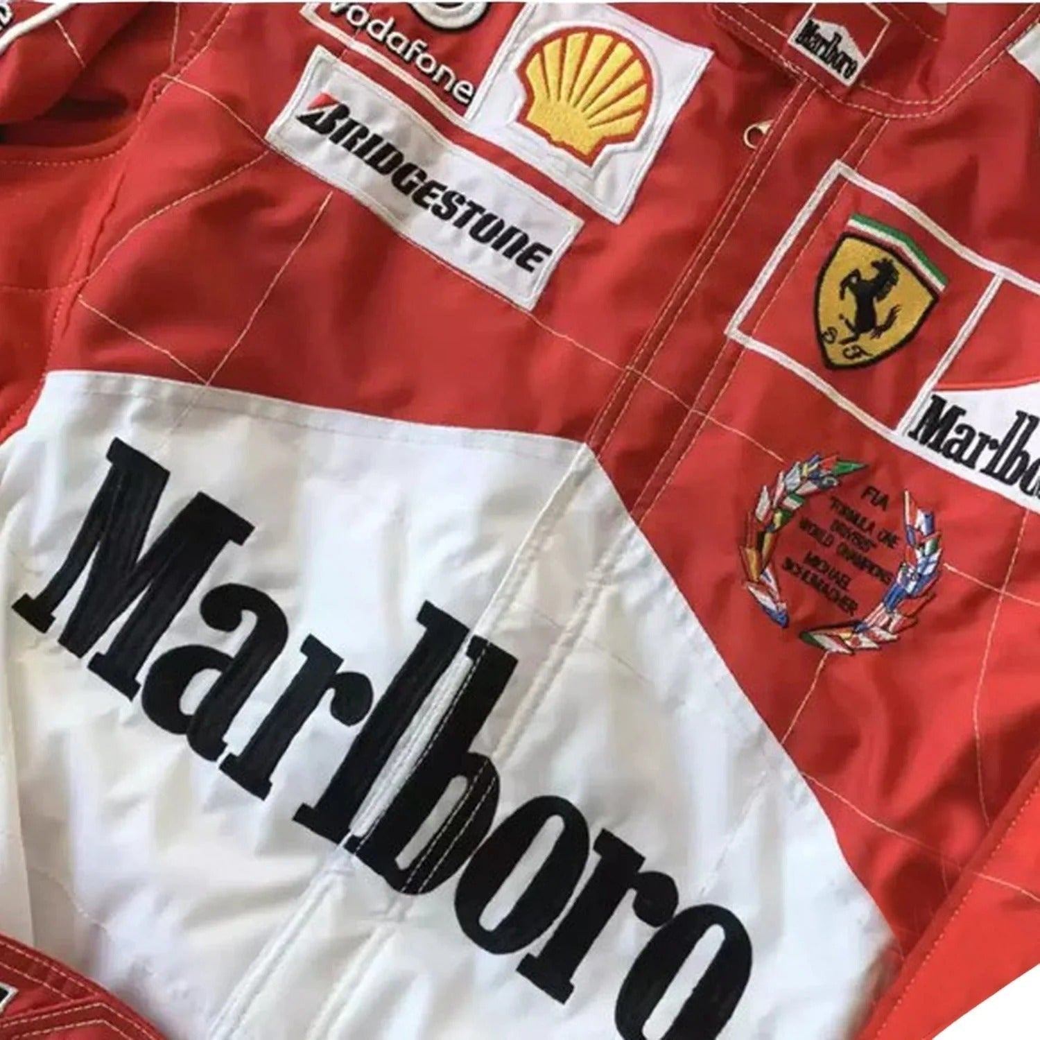 2005 Michael Schumacher Ferrari World Champion F1 Racing Suit