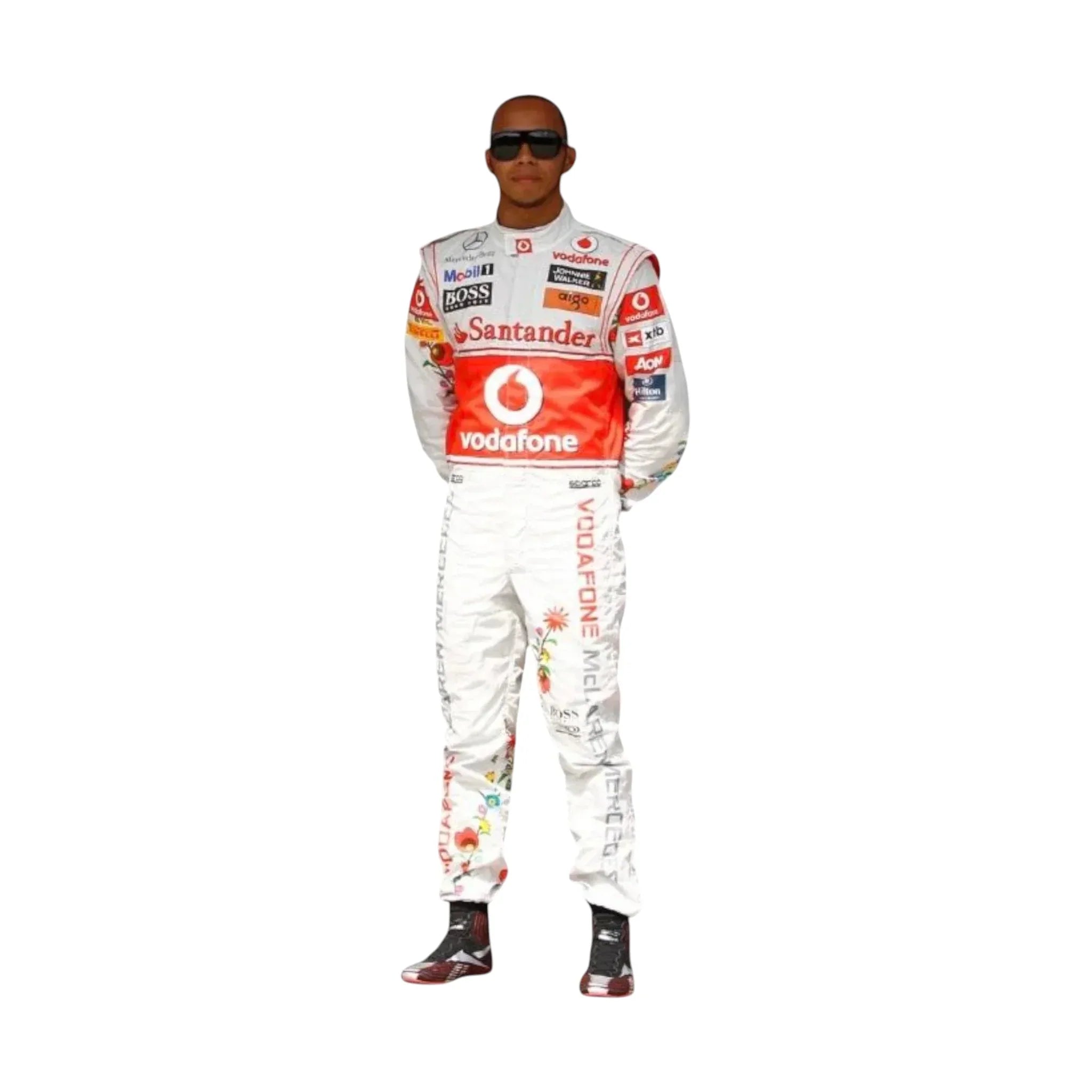 2008 Lewis Hamilton McLaren Embroidery F1 Racing Suit