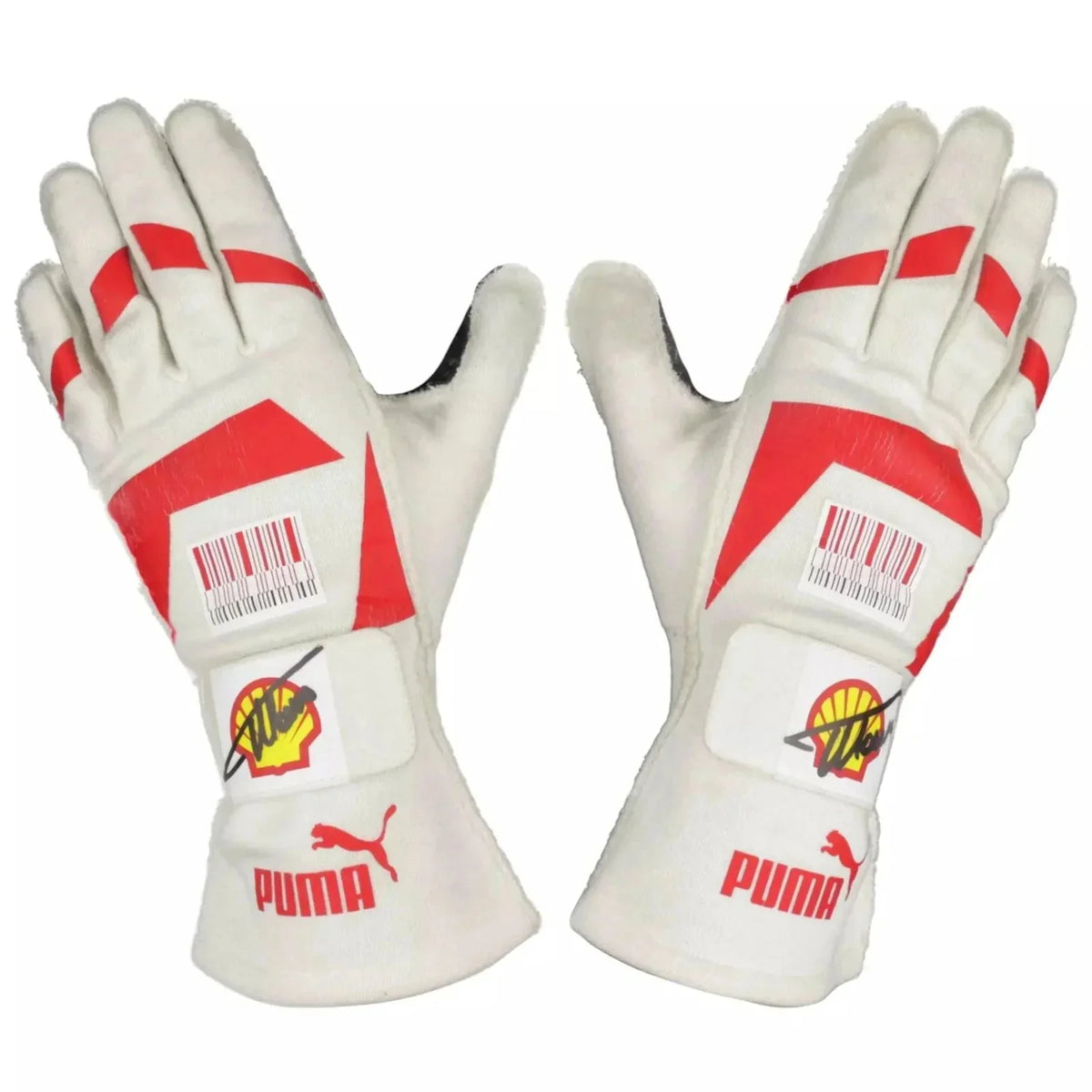 2010 Fernando Alonso Japanese GP Ferrari F1 Race Gloves