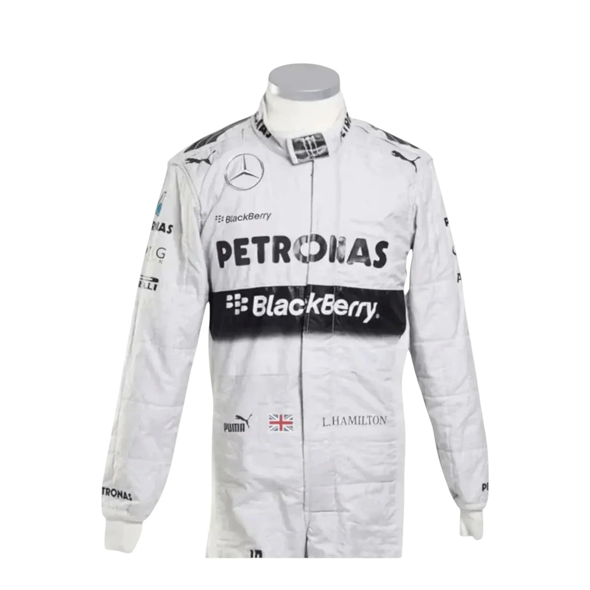 2014 Lewis Hamilton Mercedes Petronas F1 Race Suit