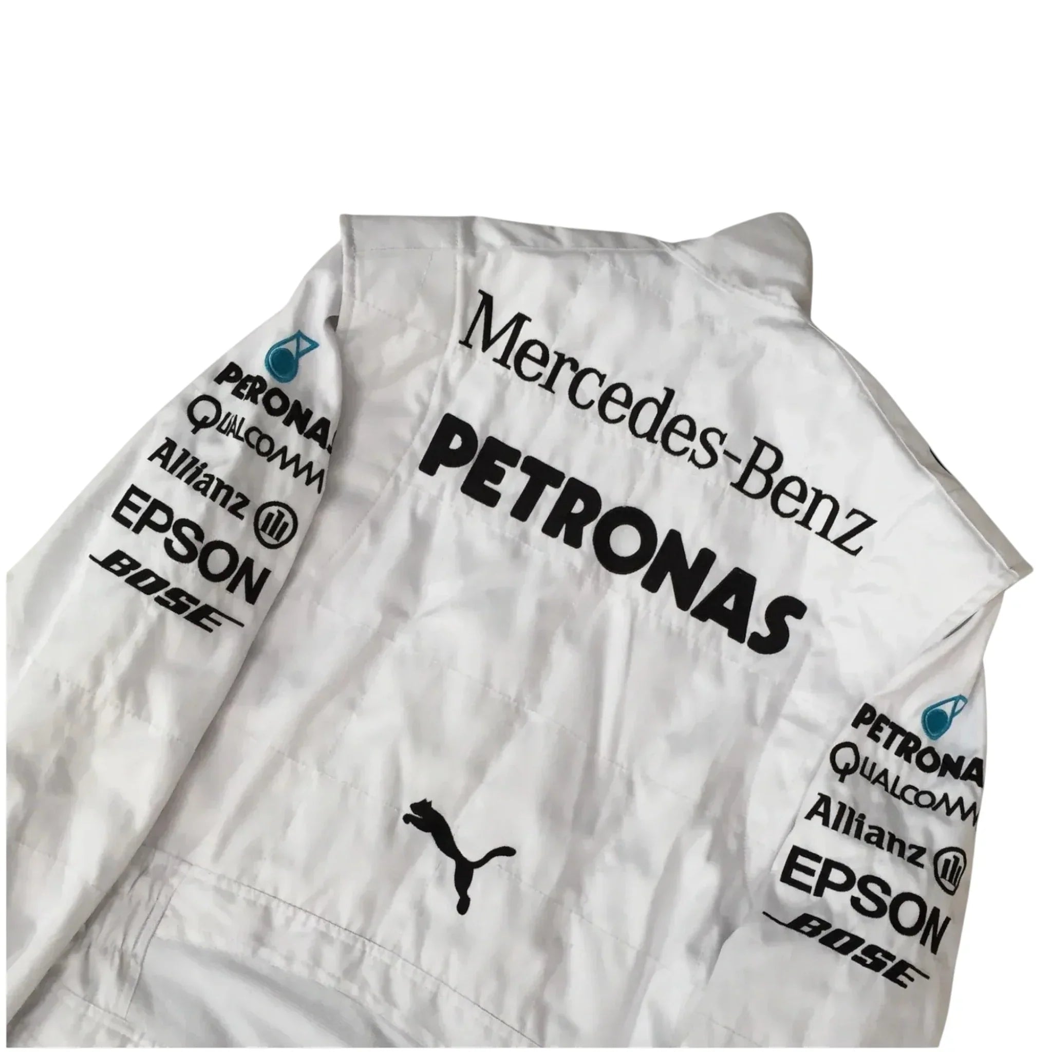 2015 Lewis Hamilton Mercedes AMG Embroidered F1 Race Suit