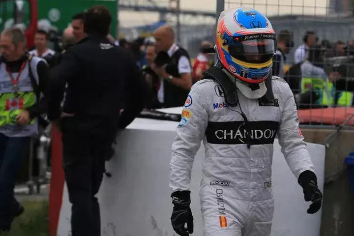 2016 Fernando Alonso McLaren F1 Race Gloves Replica