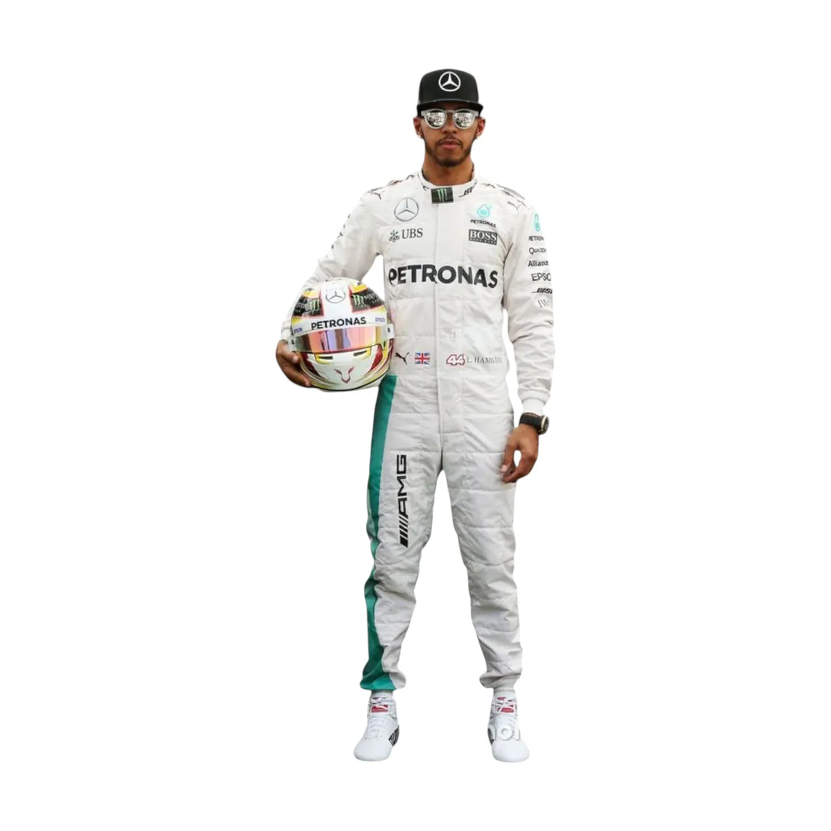 2016 Lewis Hamilton Mercedes Petronas F1 Race Suit