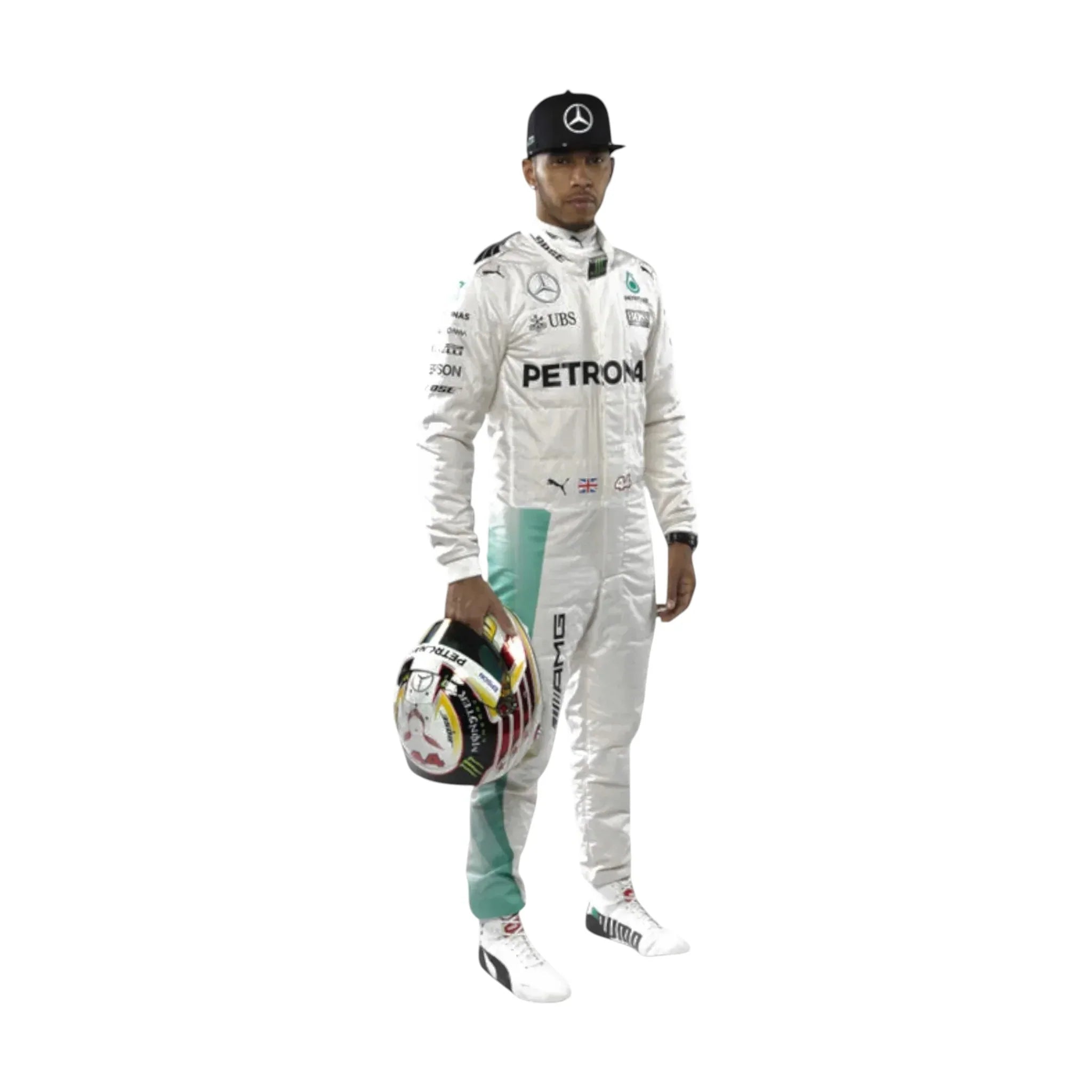 2016 Lewis Hamilton Mercedes Petronas F1 Race Suit
