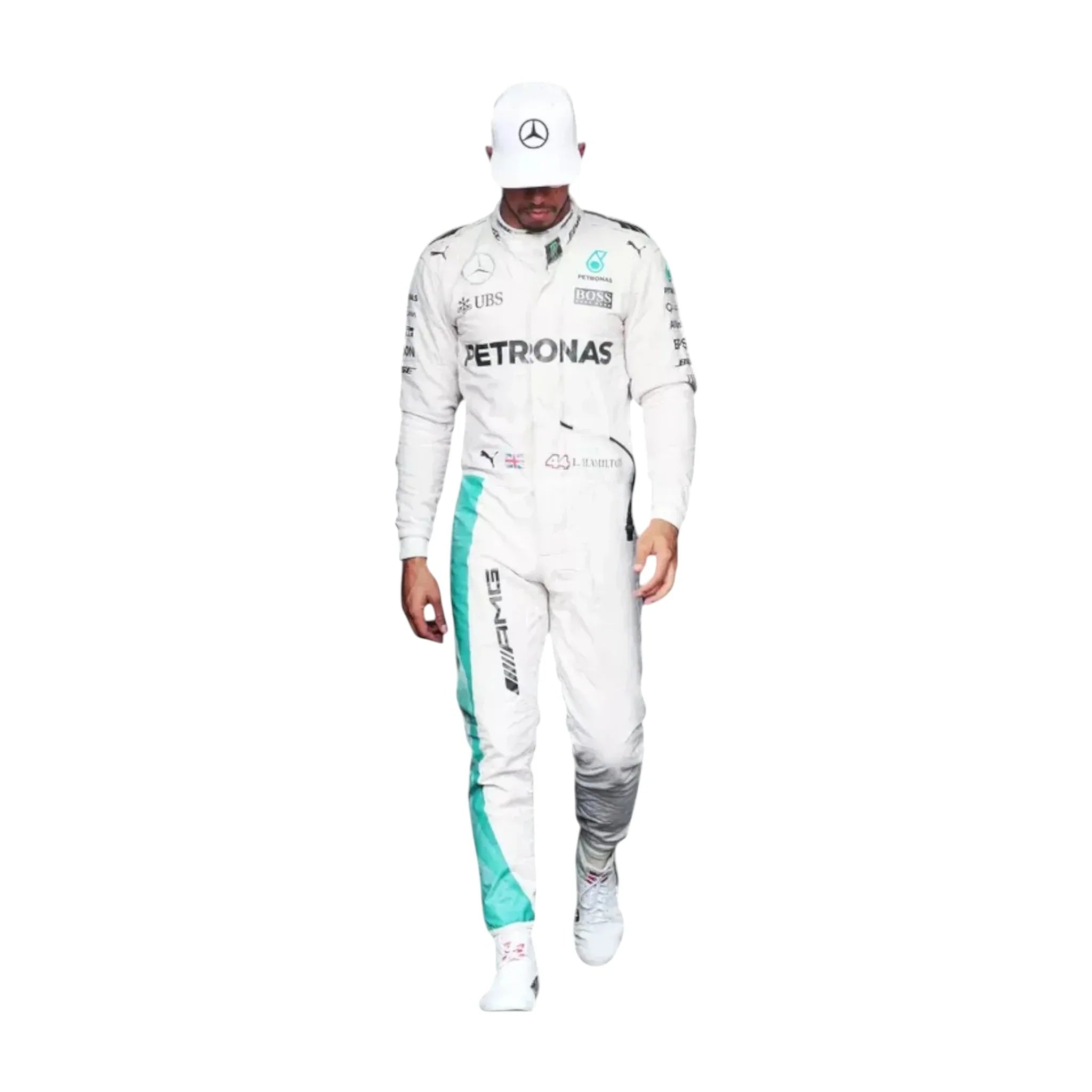 2016 Lewis Hamilton Mercedes Petronas F1 Race Suit