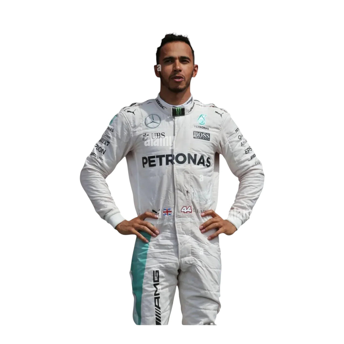 2016 Lewis Hamilton Mercedes Petronas F1 Race Suit