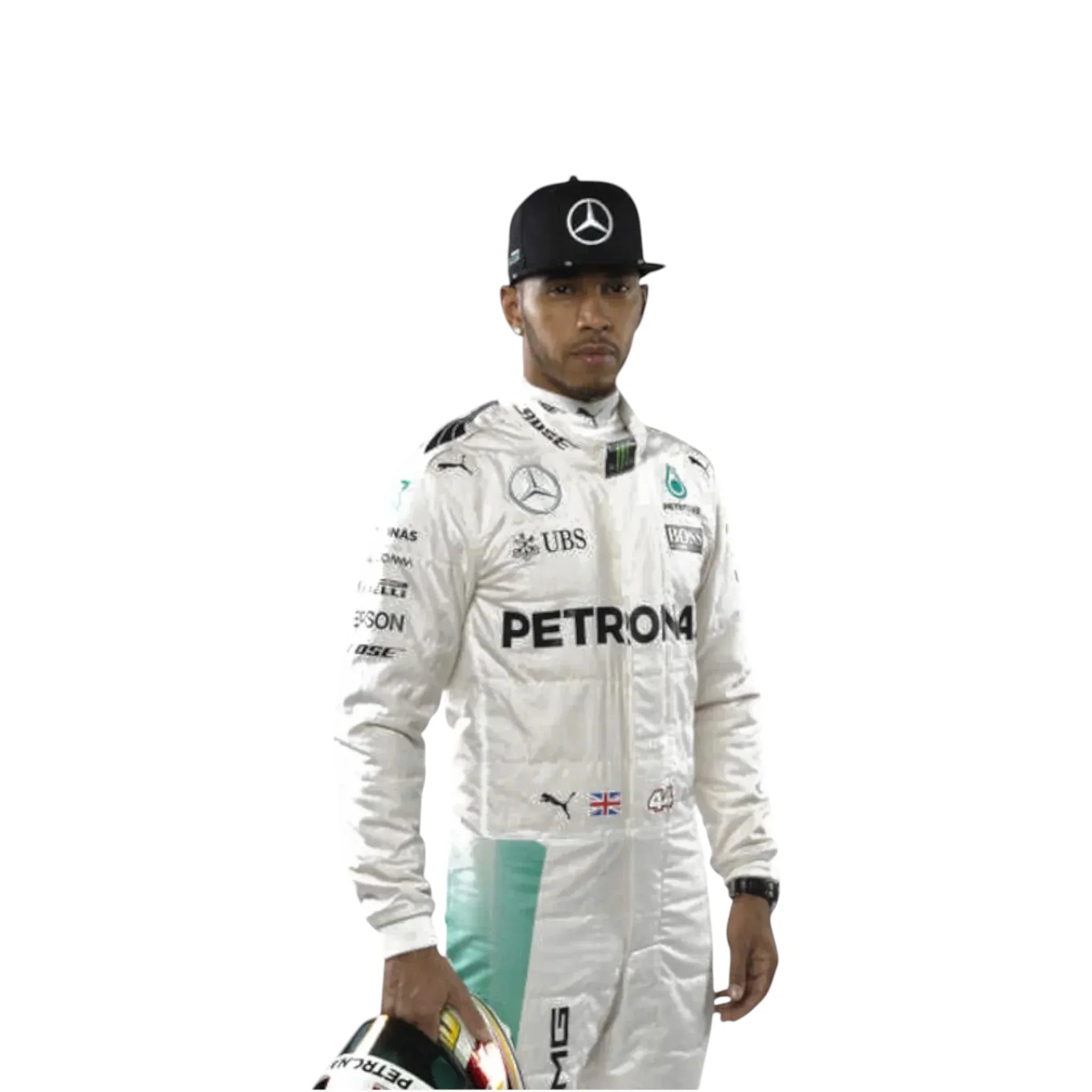 2016 Lewis Hamilton Mercedes Petronas F1 Race Suit