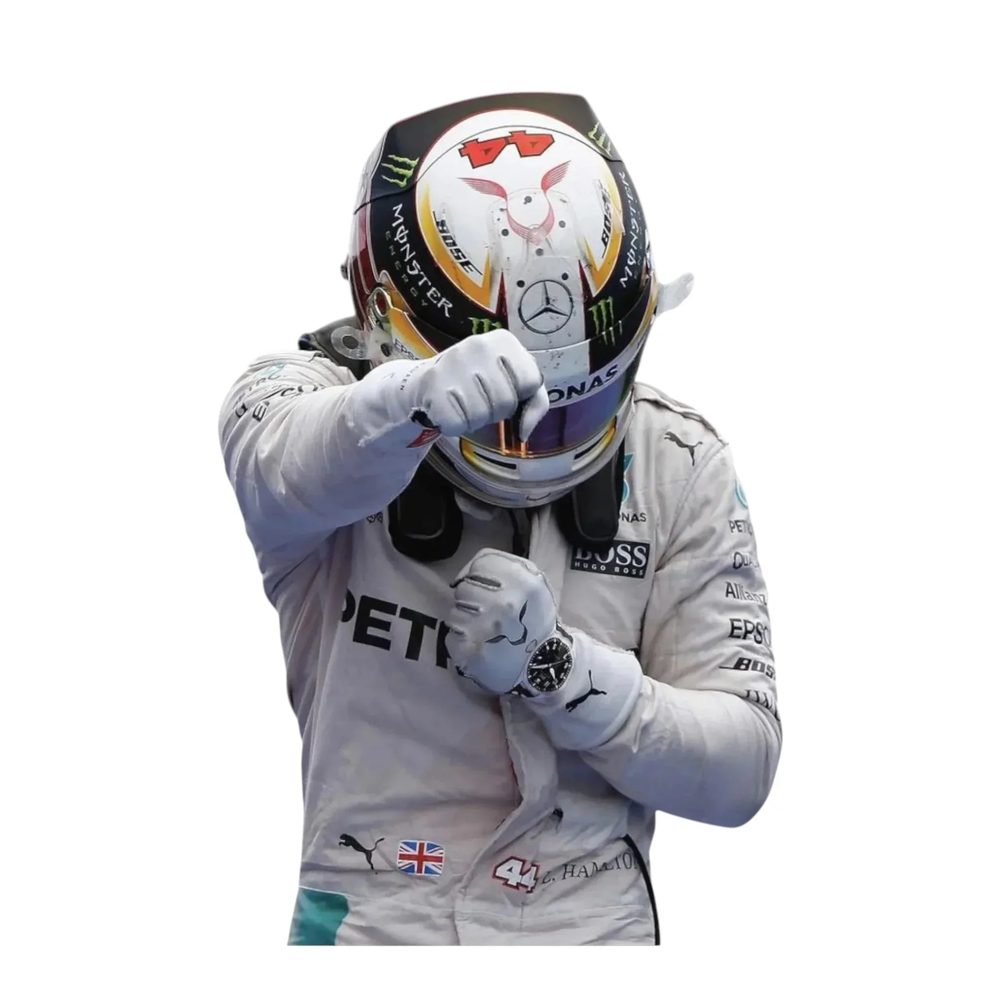 2016 Lewis Hamilton Mercedes Petronas F1 Race Suit