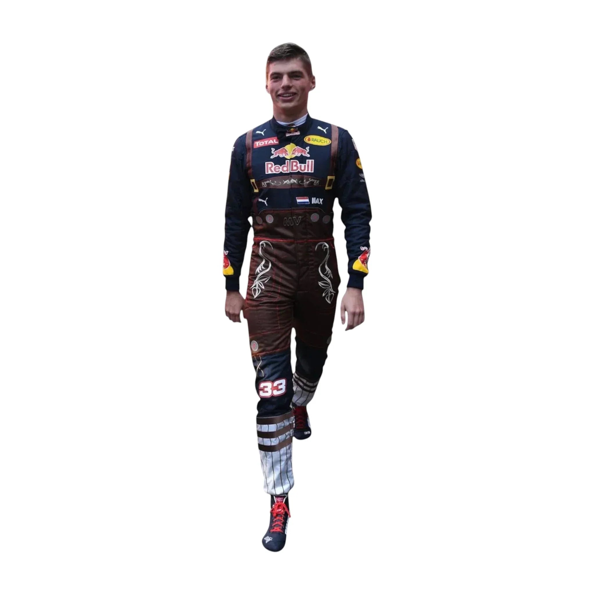 2016 Max Verstappen Austrian GP Red Bull F1 Racing Suit