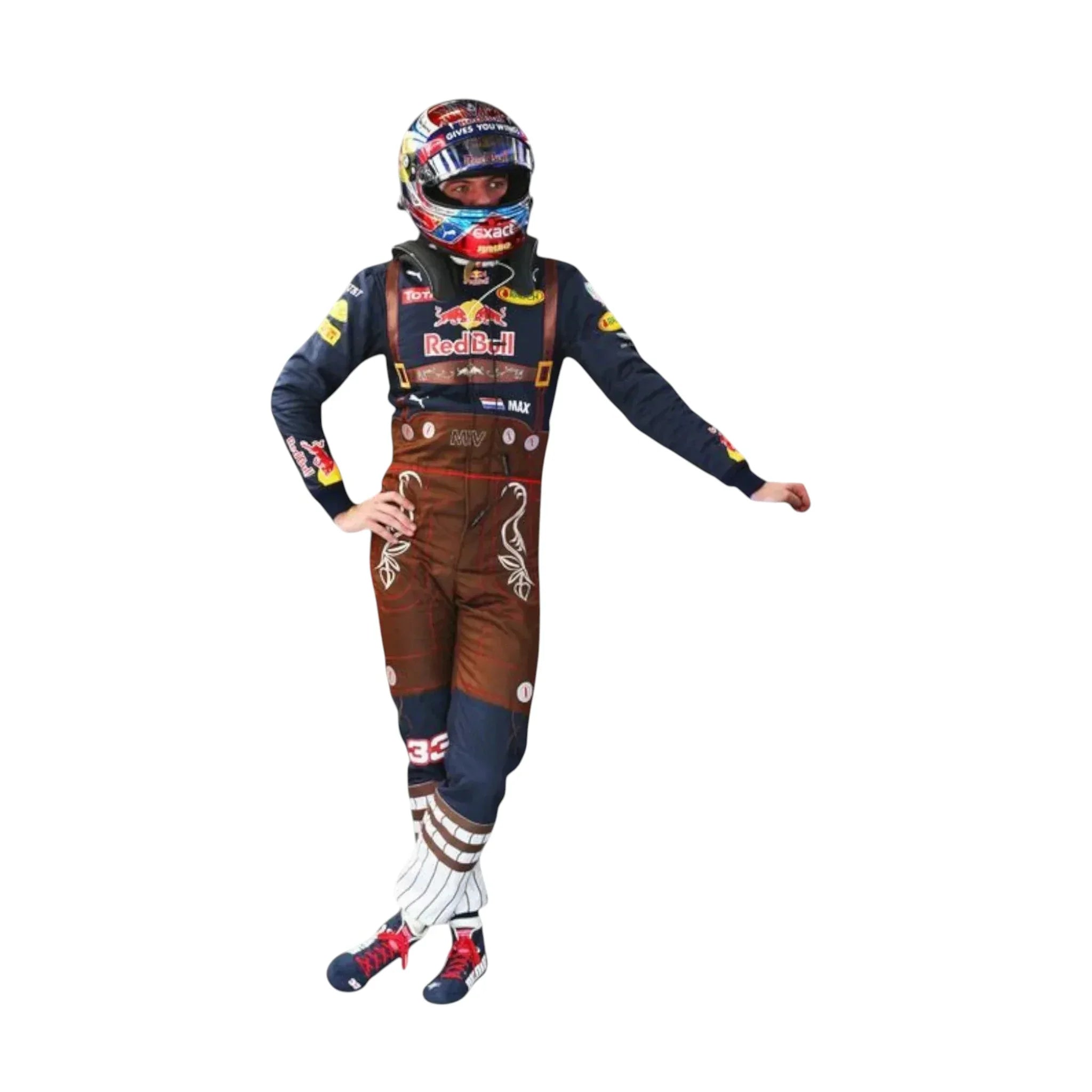 2016 Max Verstappen Austrian GP Red Bull F1 Racing Suit
