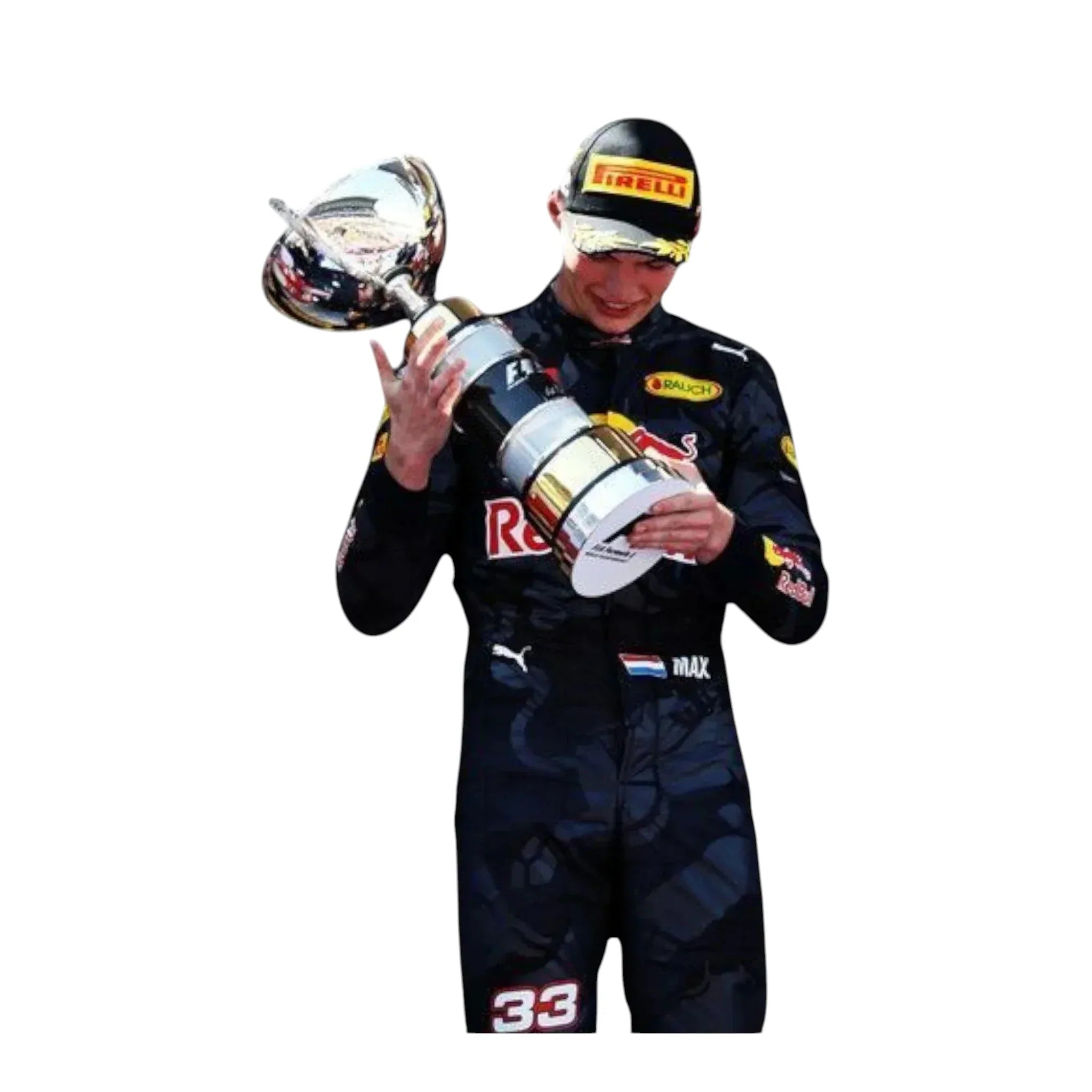 2016 Max Verstappen Italian GP Red Bull Racing F1 Suit