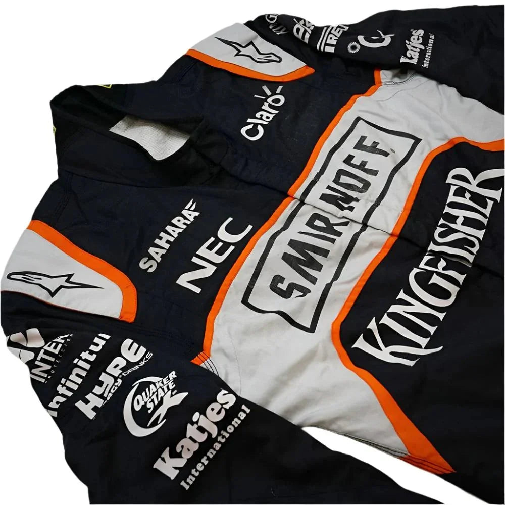 2016 Nico Hülkenberg Sahara Force India F1 Team Race Suit Replica Pro