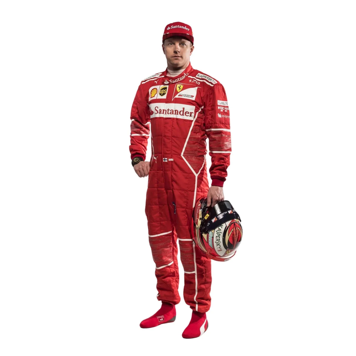 2017 Kimi Raikkonen F1 Racing Suit – Embroidery Replica