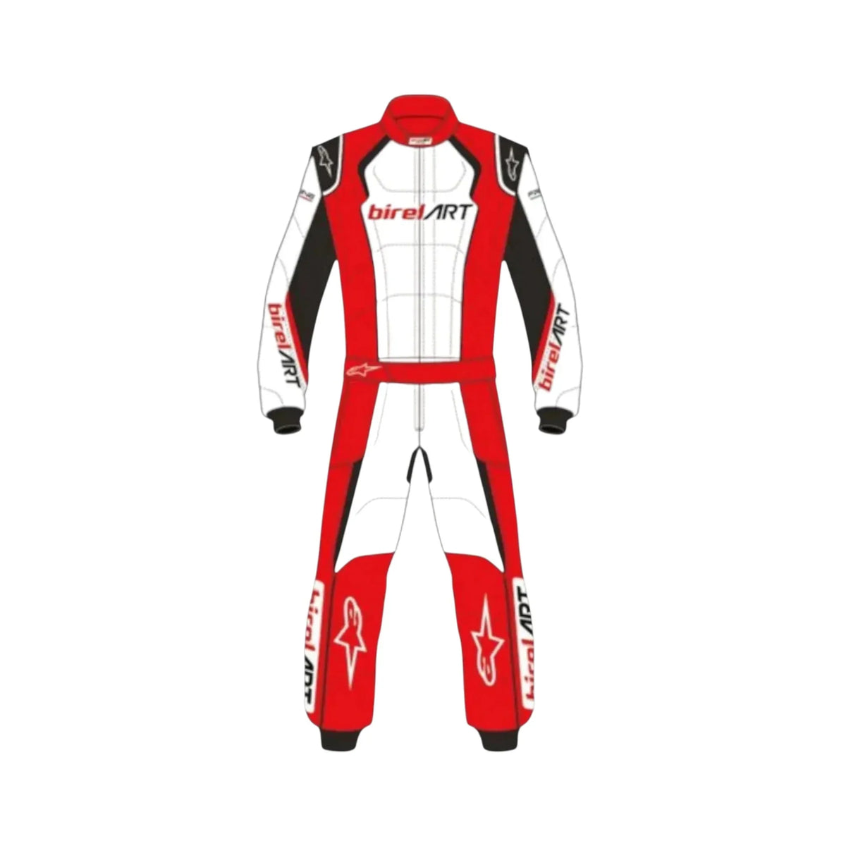 2018 Birel Art Go Kart Racing Overall Driver Suit