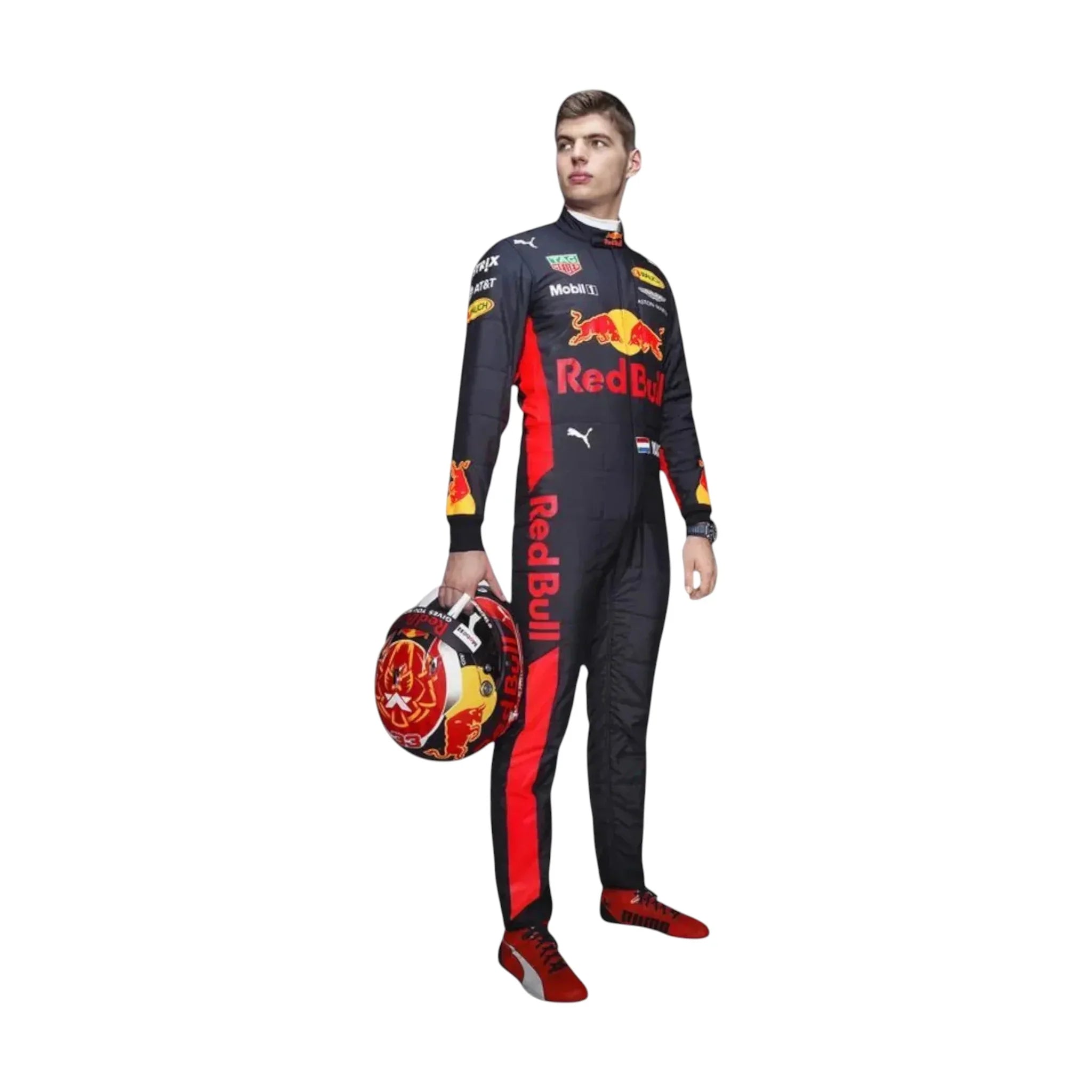 2018 Max Verstappen Azerbaijan GP Red Bull F1 Racing Suit
