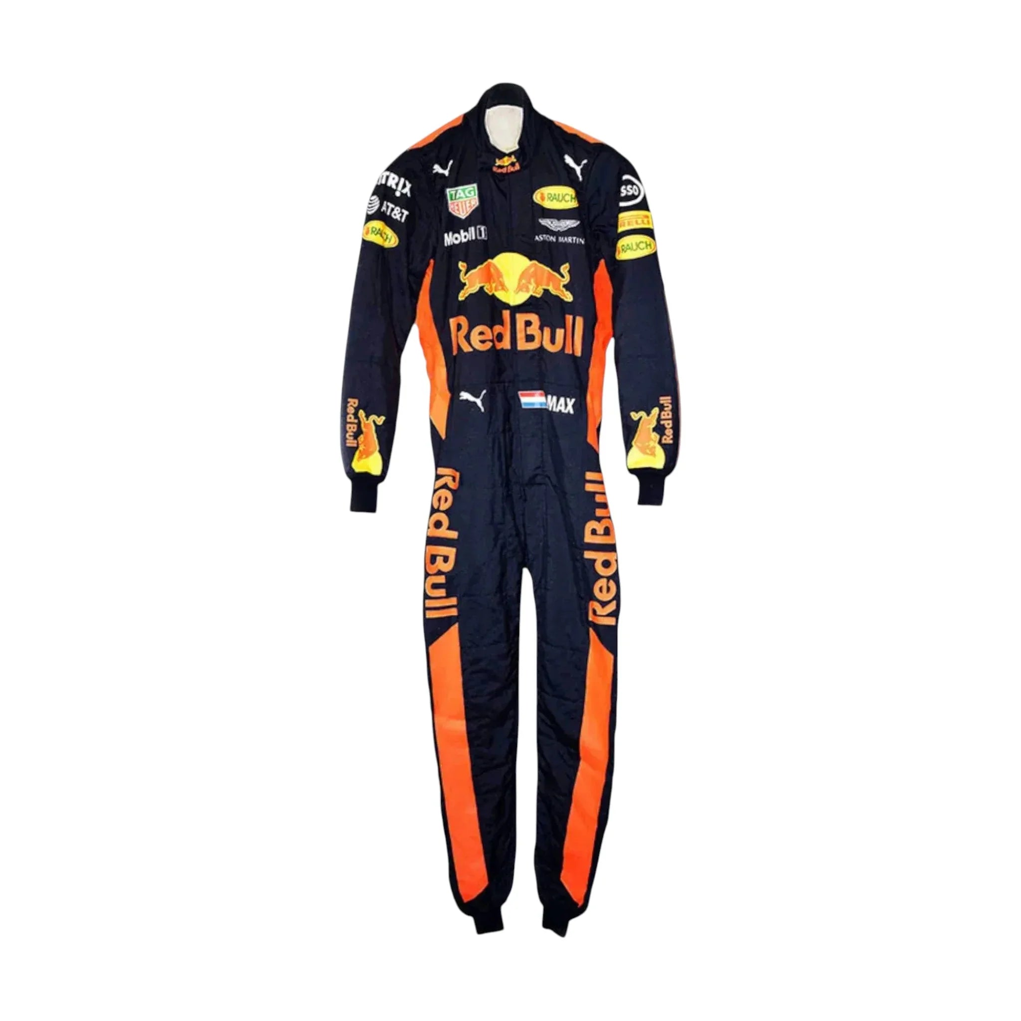 2018 Max Verstappen Azerbaijan GP Red Bull F1 Racing Suit