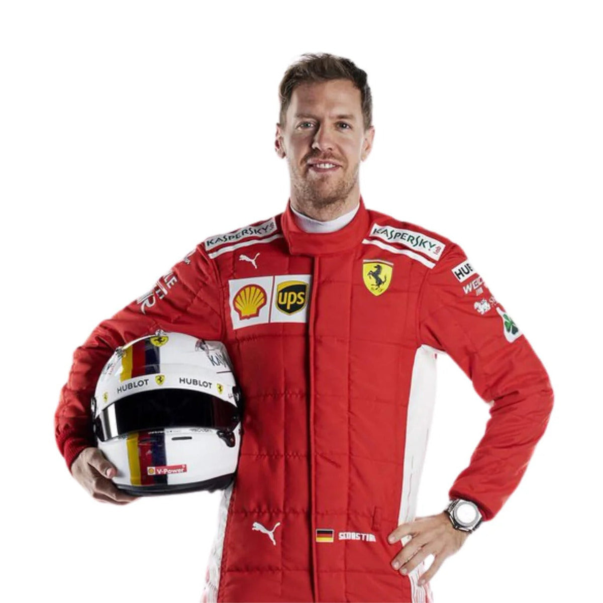 2018 Sebastian Vettel Ferrari F1 Racing Suit