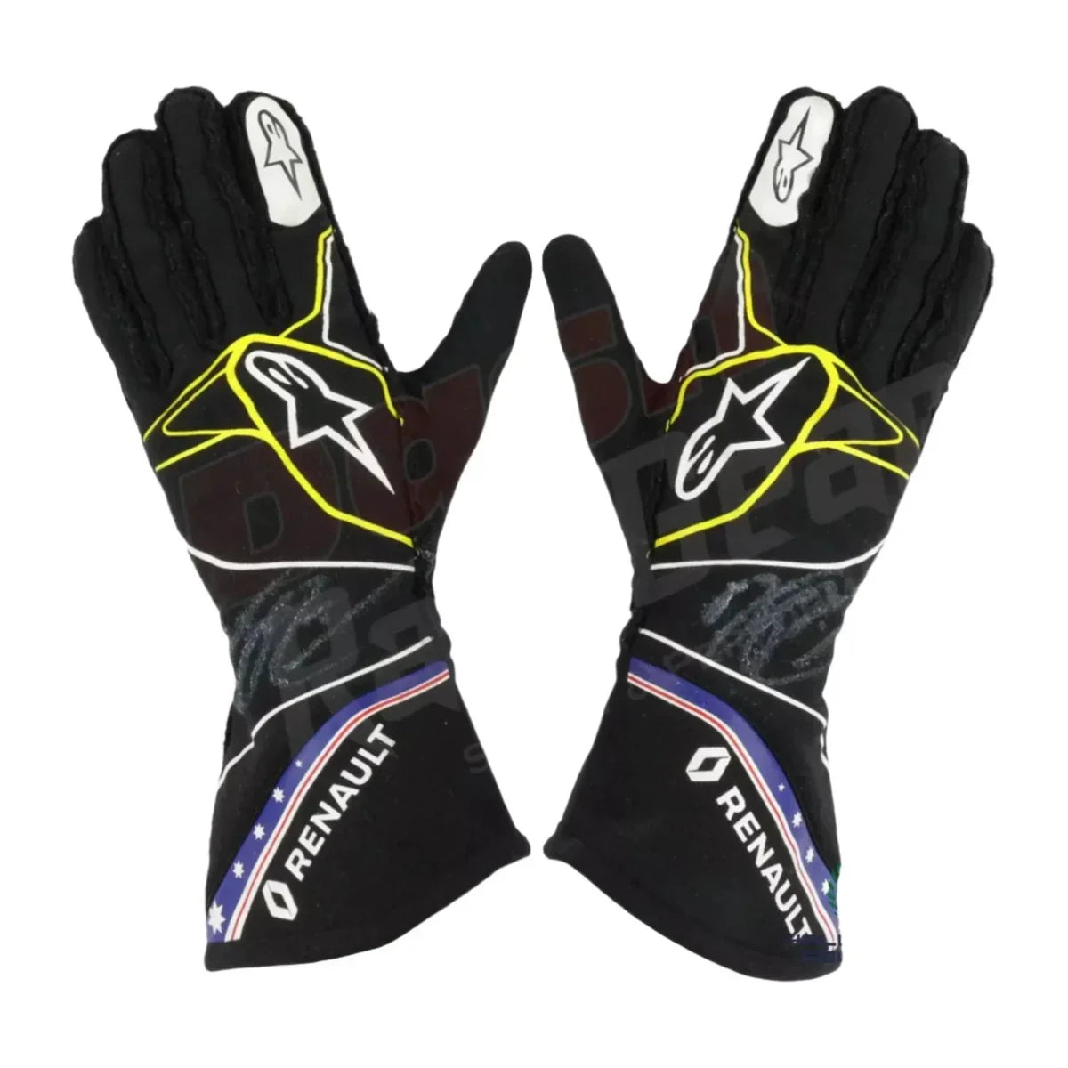 2019 Daniel Ricciardo Renault F1 Race Gloves