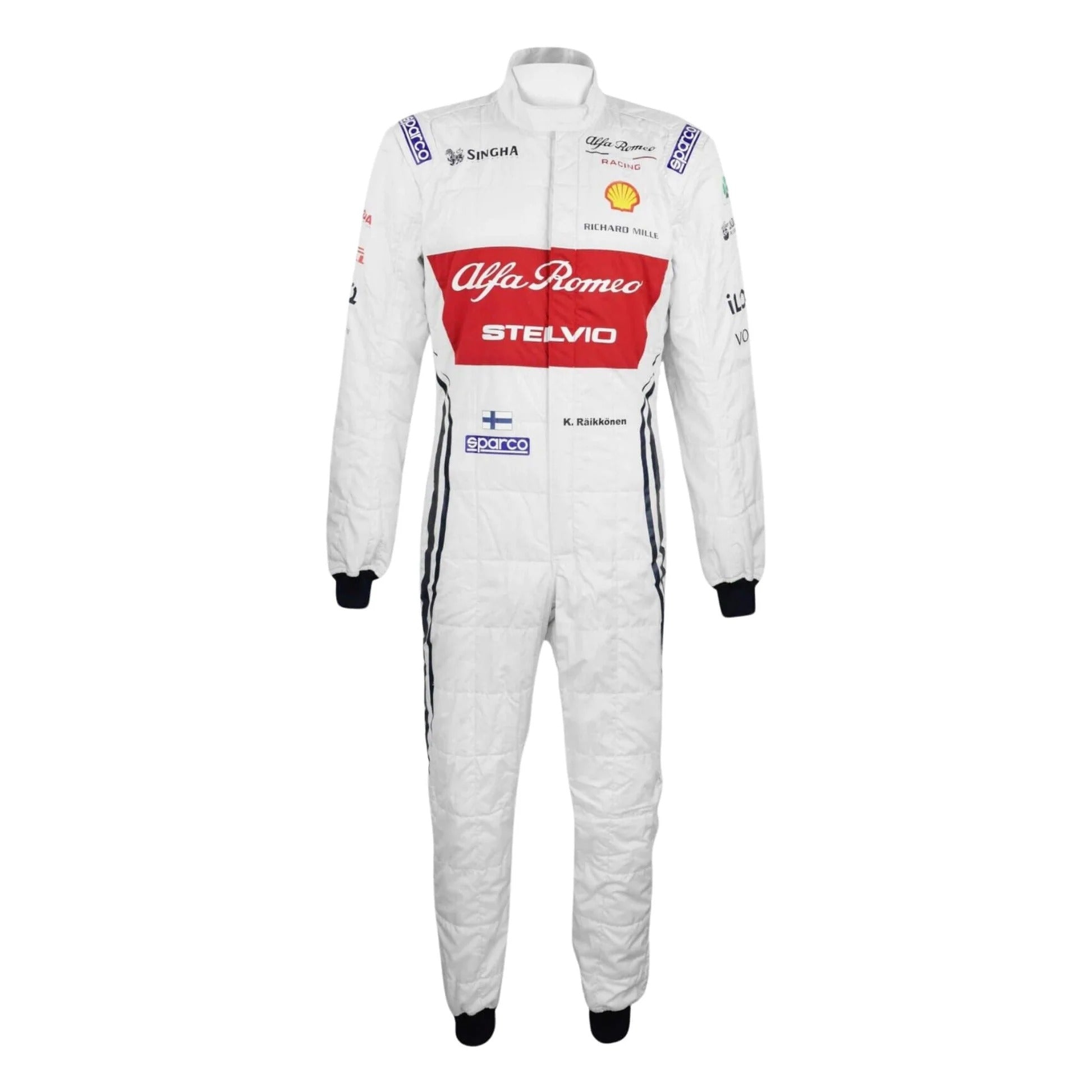 2019 Kimi Raikkonen Azerbaijan GP F1 Racing Suit – Premium Replica