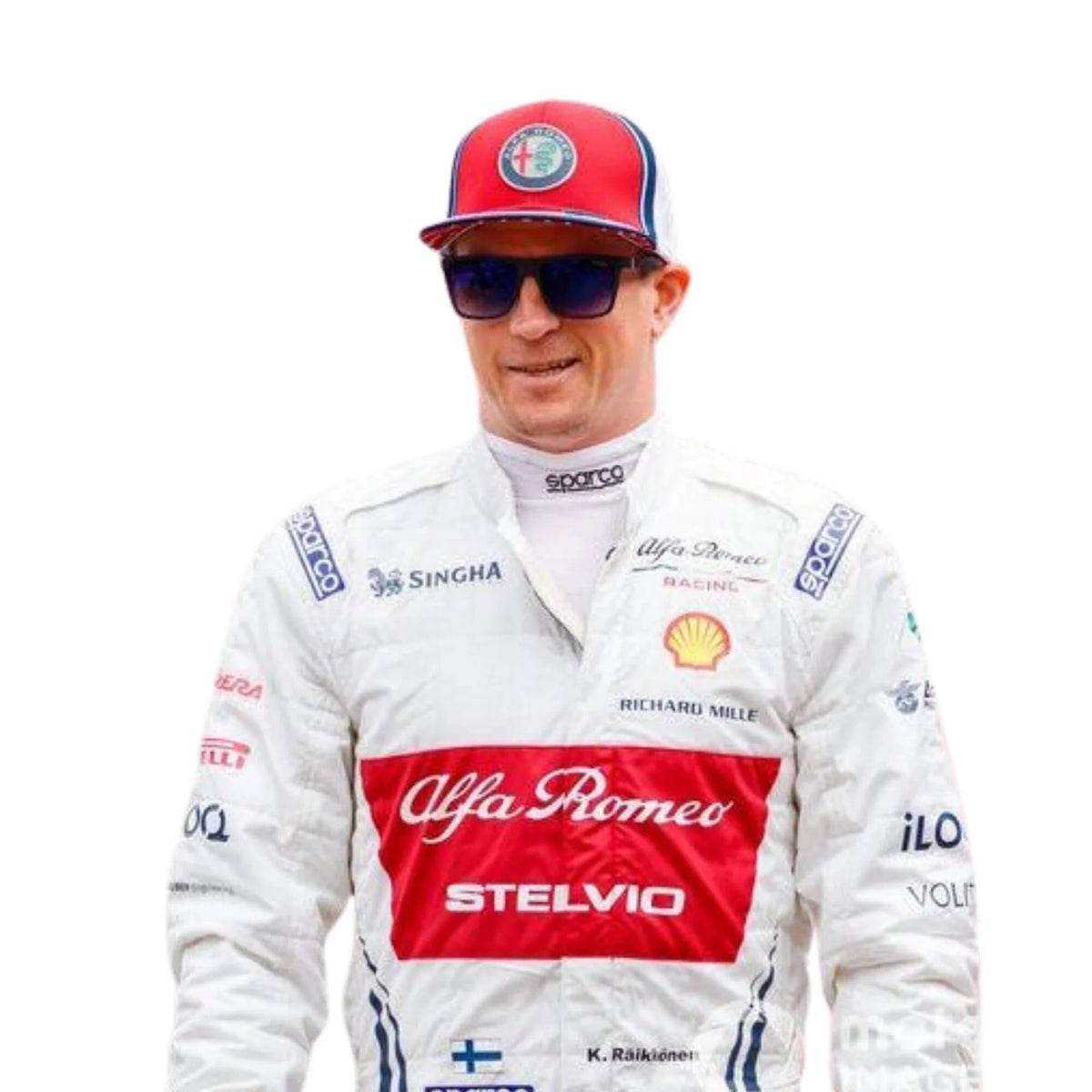 2019 Kimi Raikkonen Azerbaijan GP F1 Racing Suit – Premium Replica