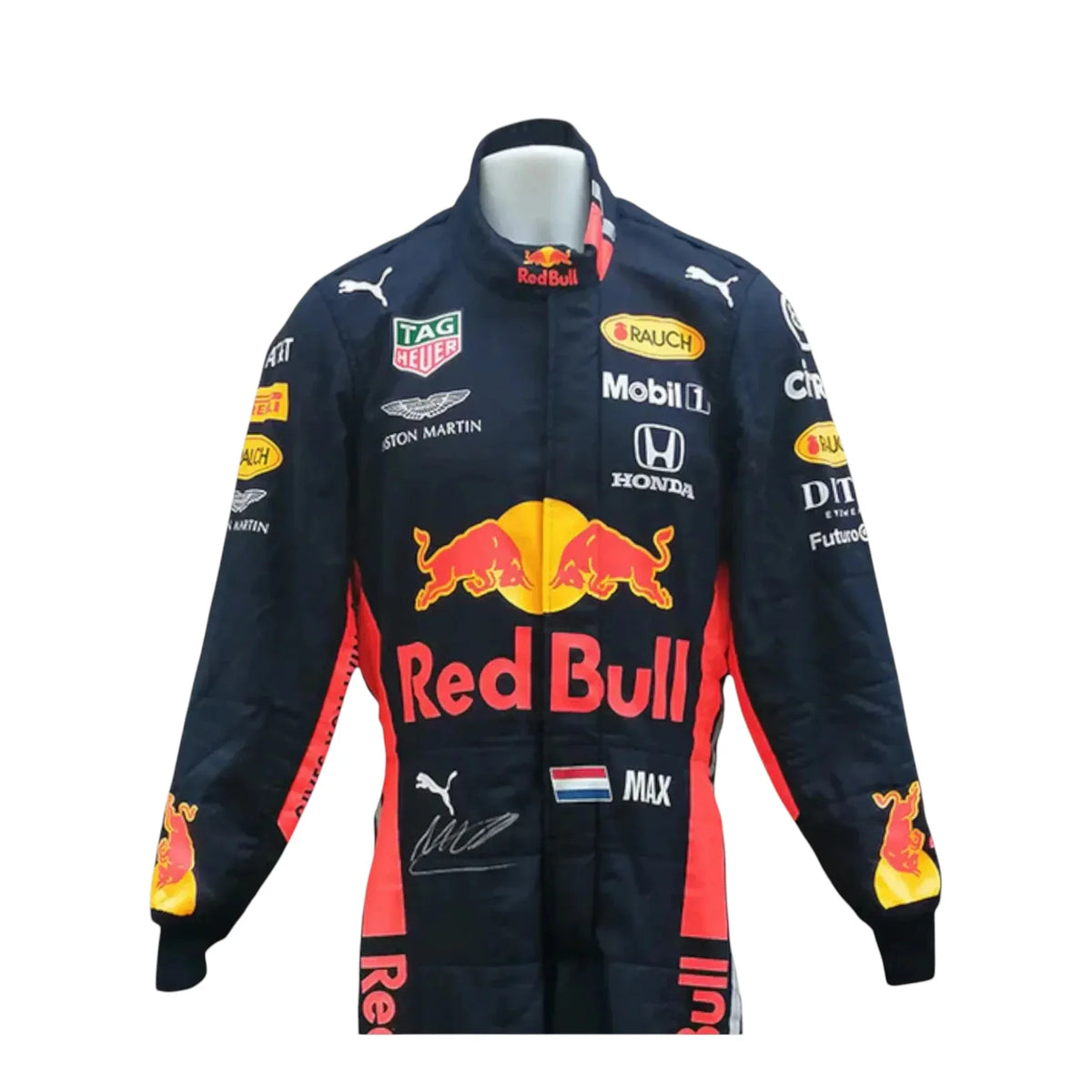 2019 Max Verstappen Red Bull F1 Team Racing Suit