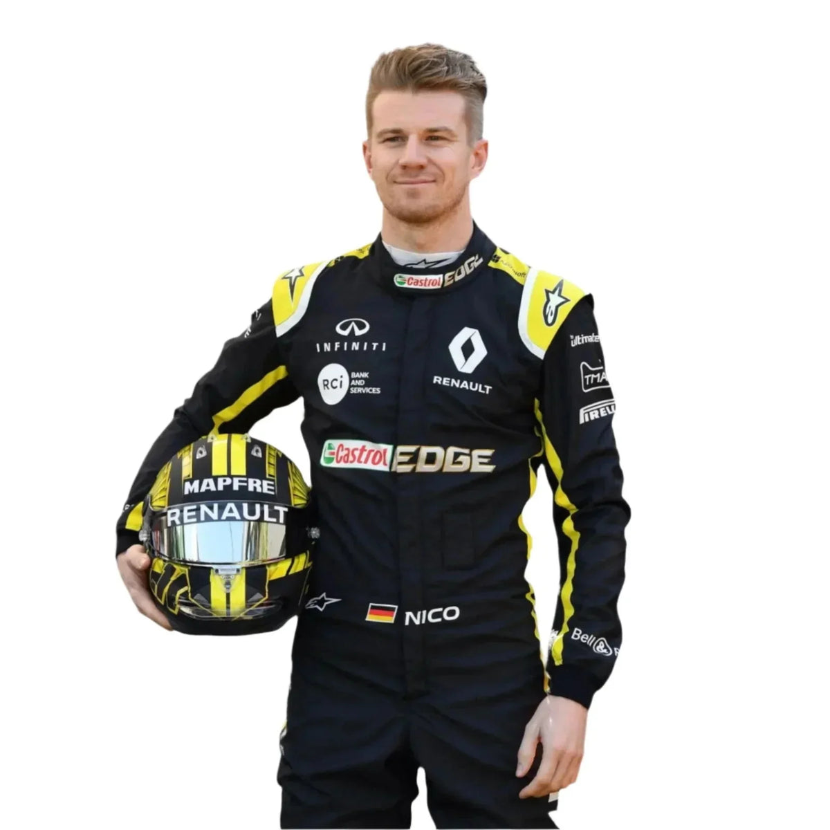 2019 Nico Hülkenberg Renault F1 Team Race Suit Replica Pro