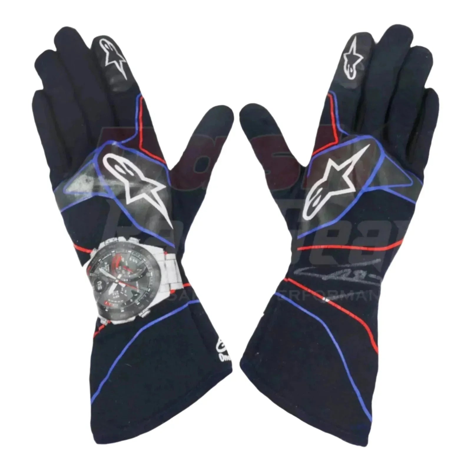 2019 Pierre Gasly Belgian GP F1 Race Gloves Replica