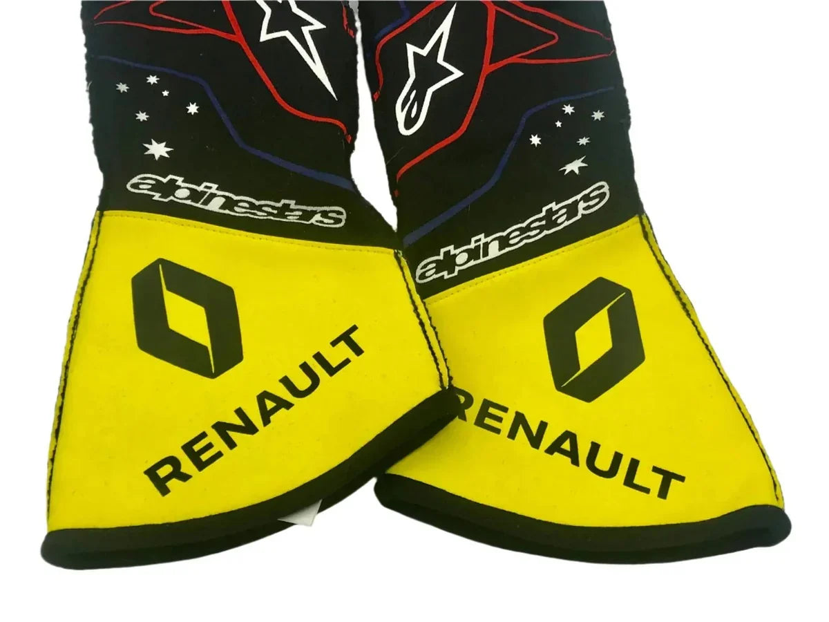 2020 Daniel Ricciardo Renault F1 Race Gloves