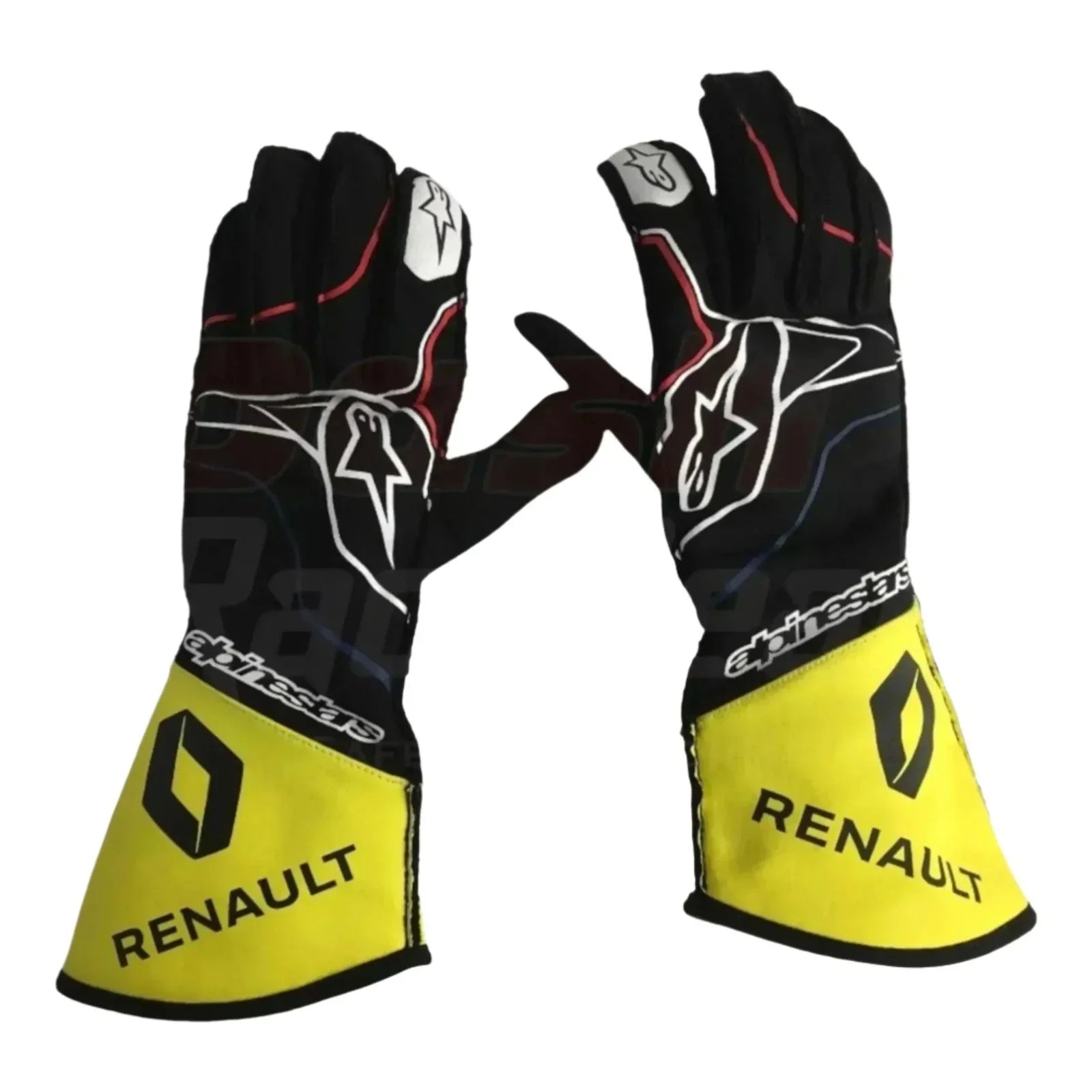 2020 Esteban Ocon Renault F1 Race Gloves Replica