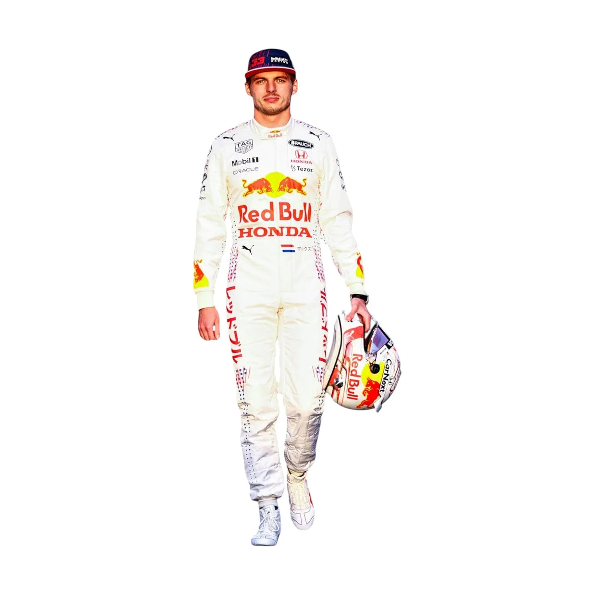 2021 Max Verstappen Turkish GP Red Bull F1 Race Suit